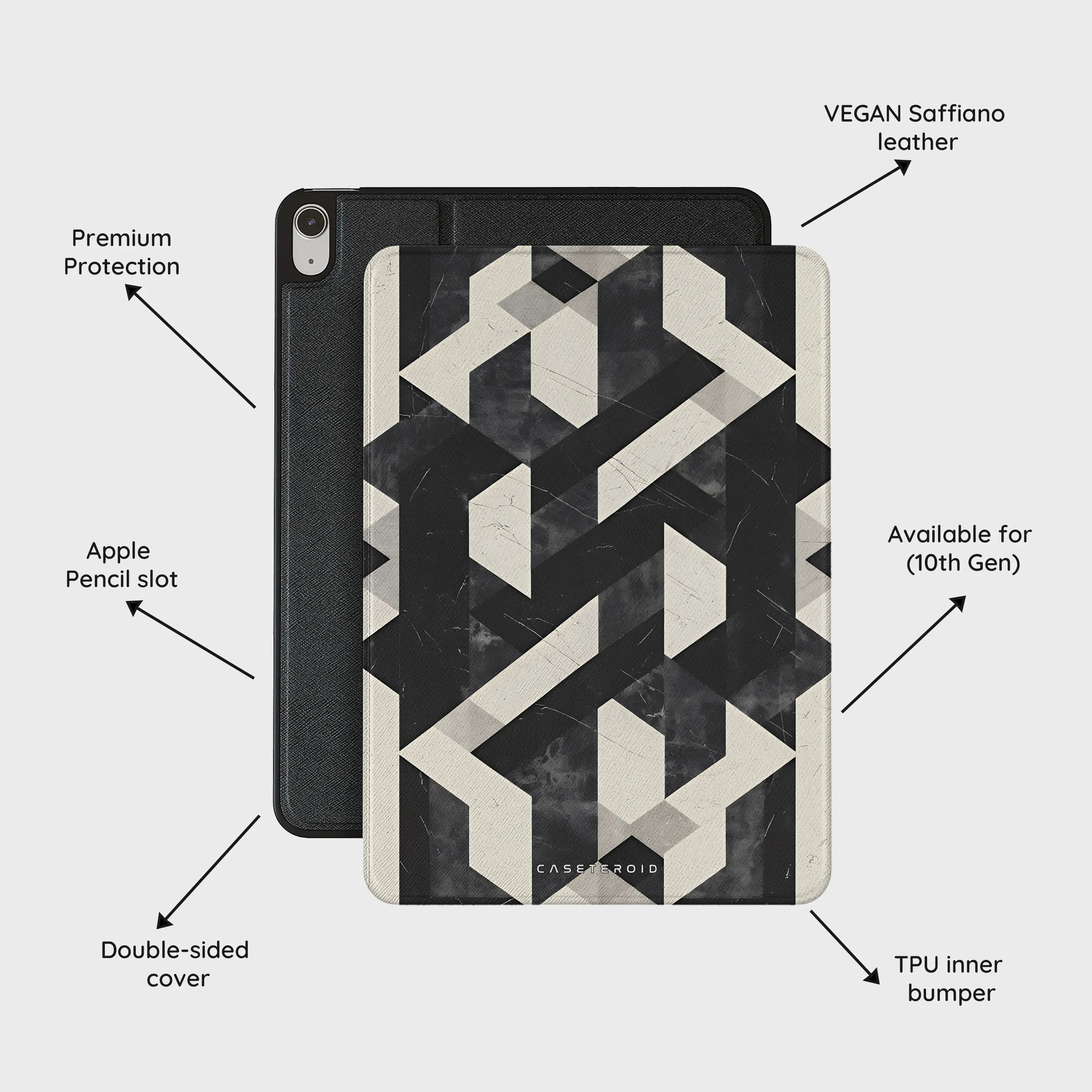 Minimalist Harmony - iPad 10.9 (10th Gen) Case