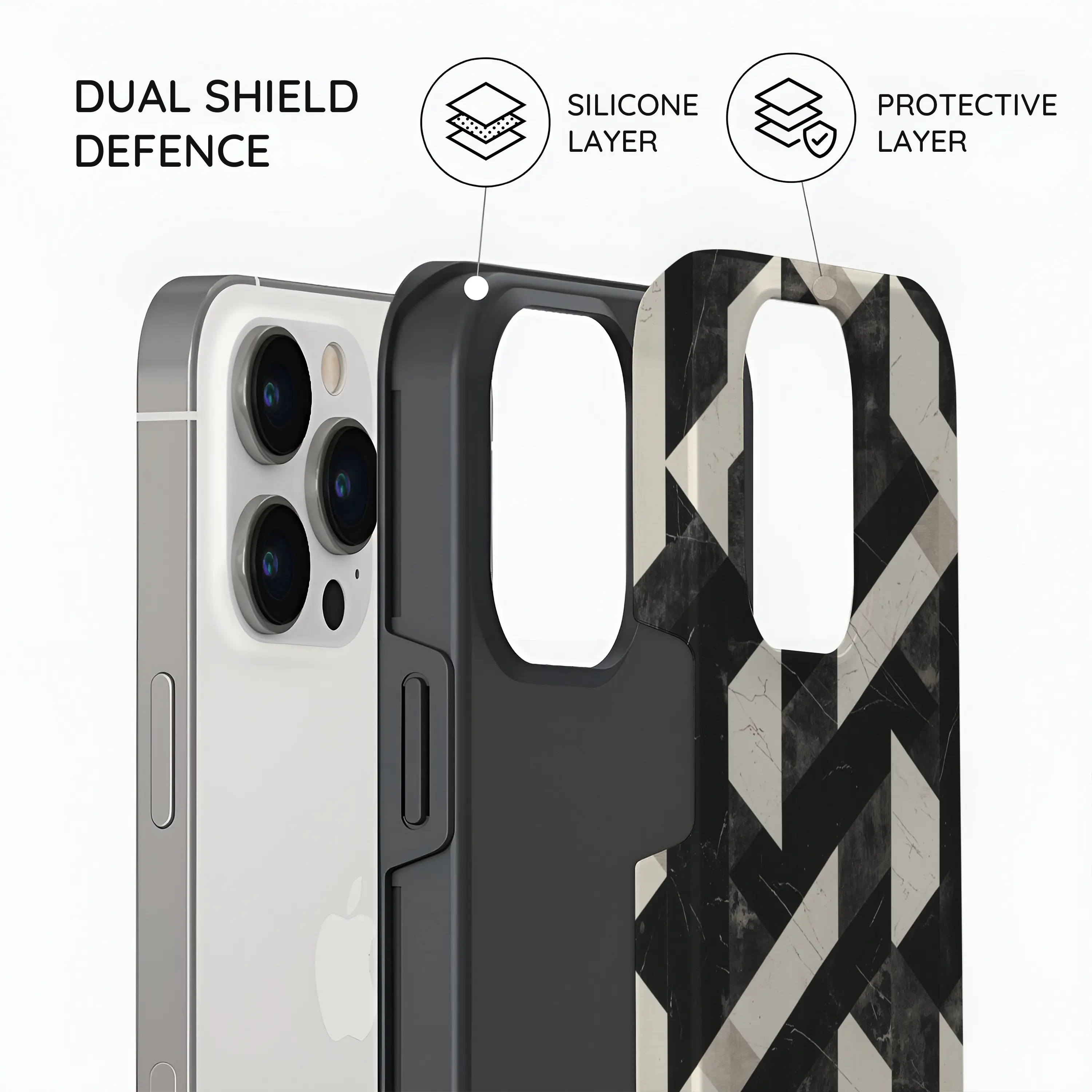 Minimalist Harmony - iPhone 13 Pro Max Case