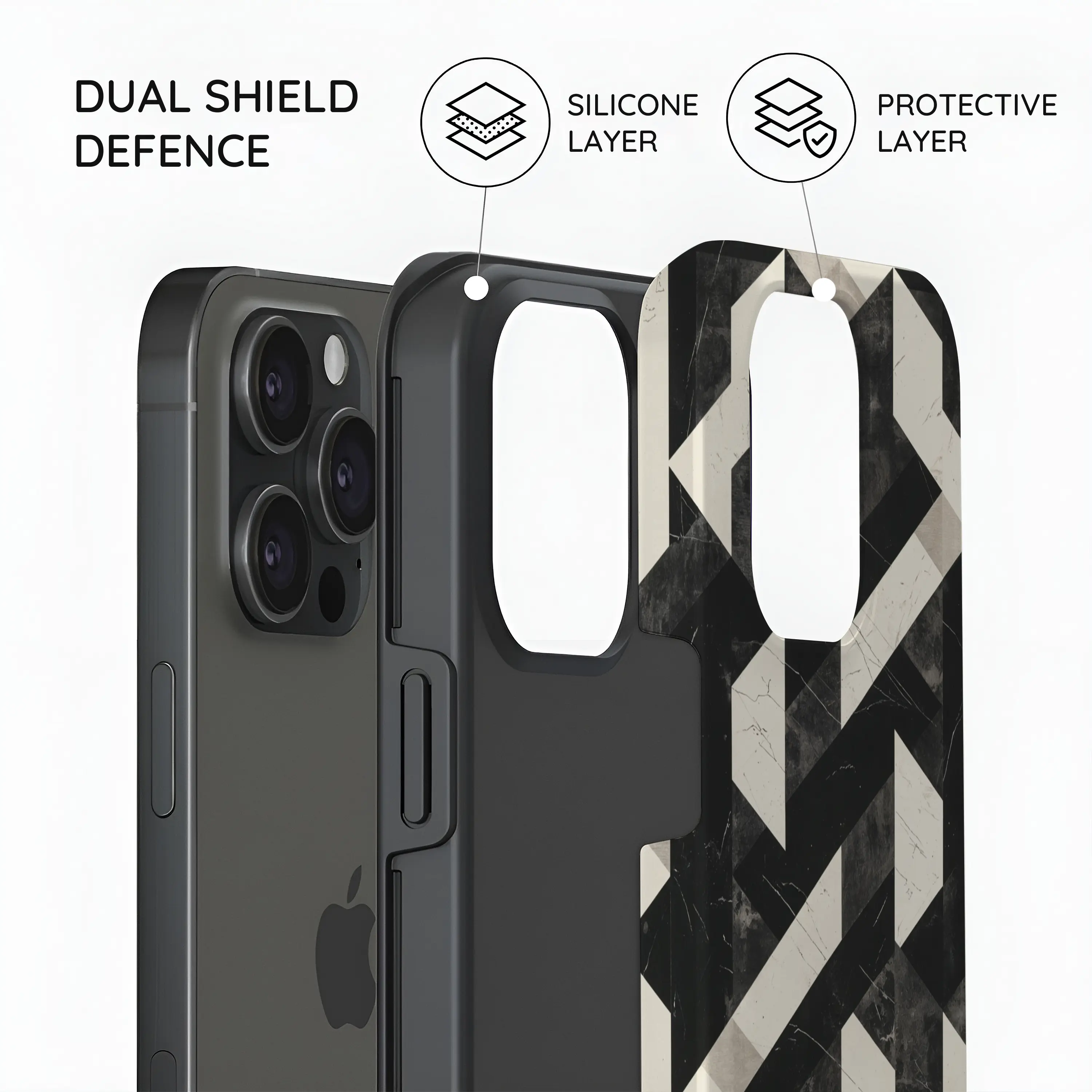 Minimalist Harmony - iPhone 15 Pro Case