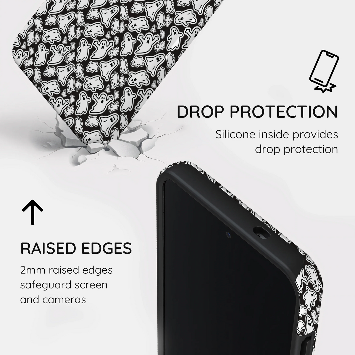 Monochrome Mayhem - Samsung Galaxy S25 Case