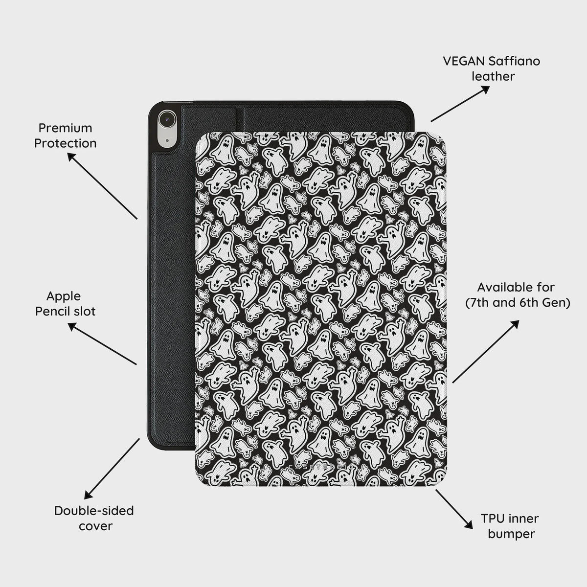 Monochrome Mayhem - iPad Air 11 (7th/6th Gen) Case