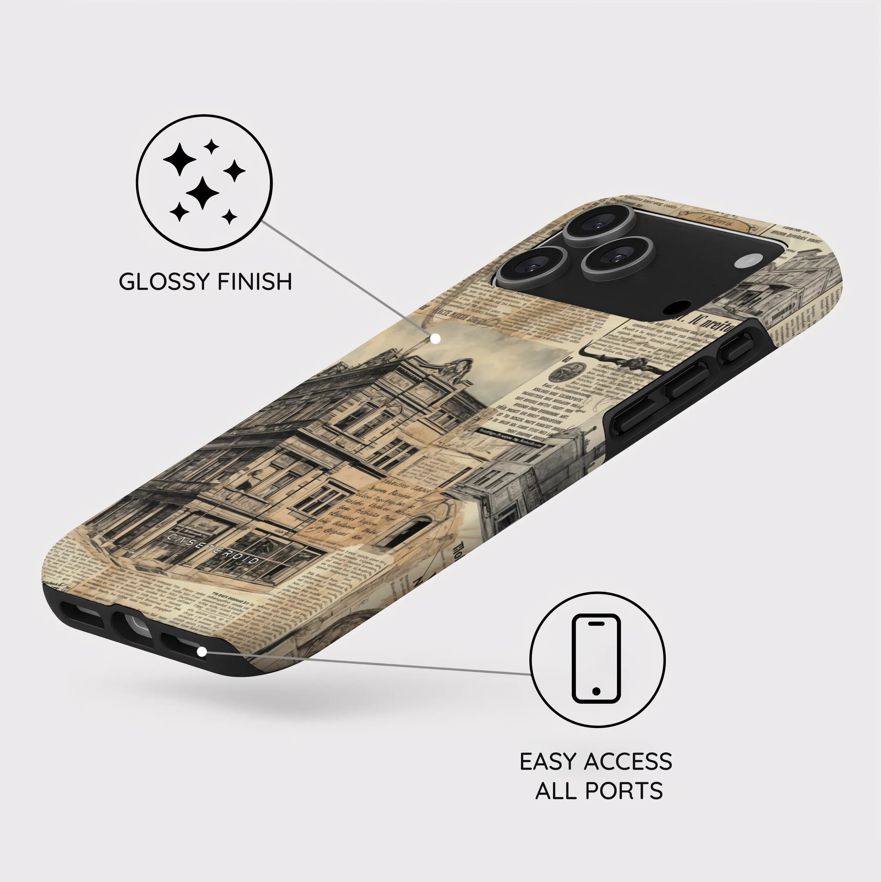 NewsBlend Impress - iPhone 17 Pro Max Case