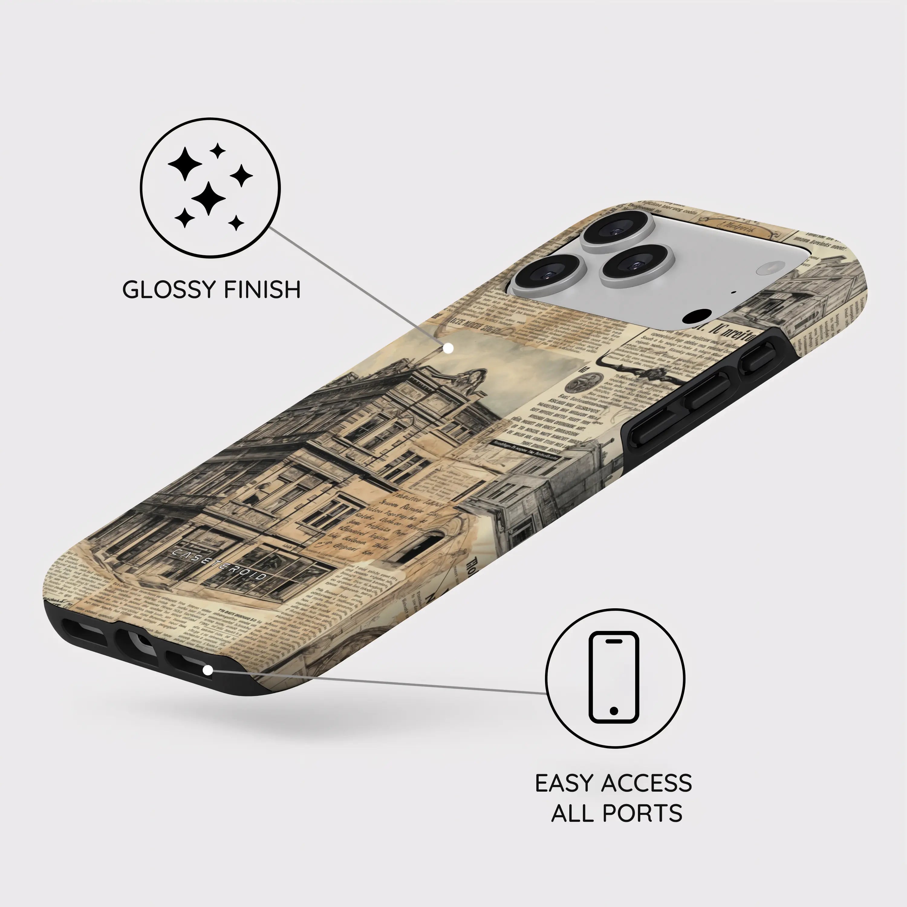 NewsBlend Impress - iPhone 17 Pro Max Case