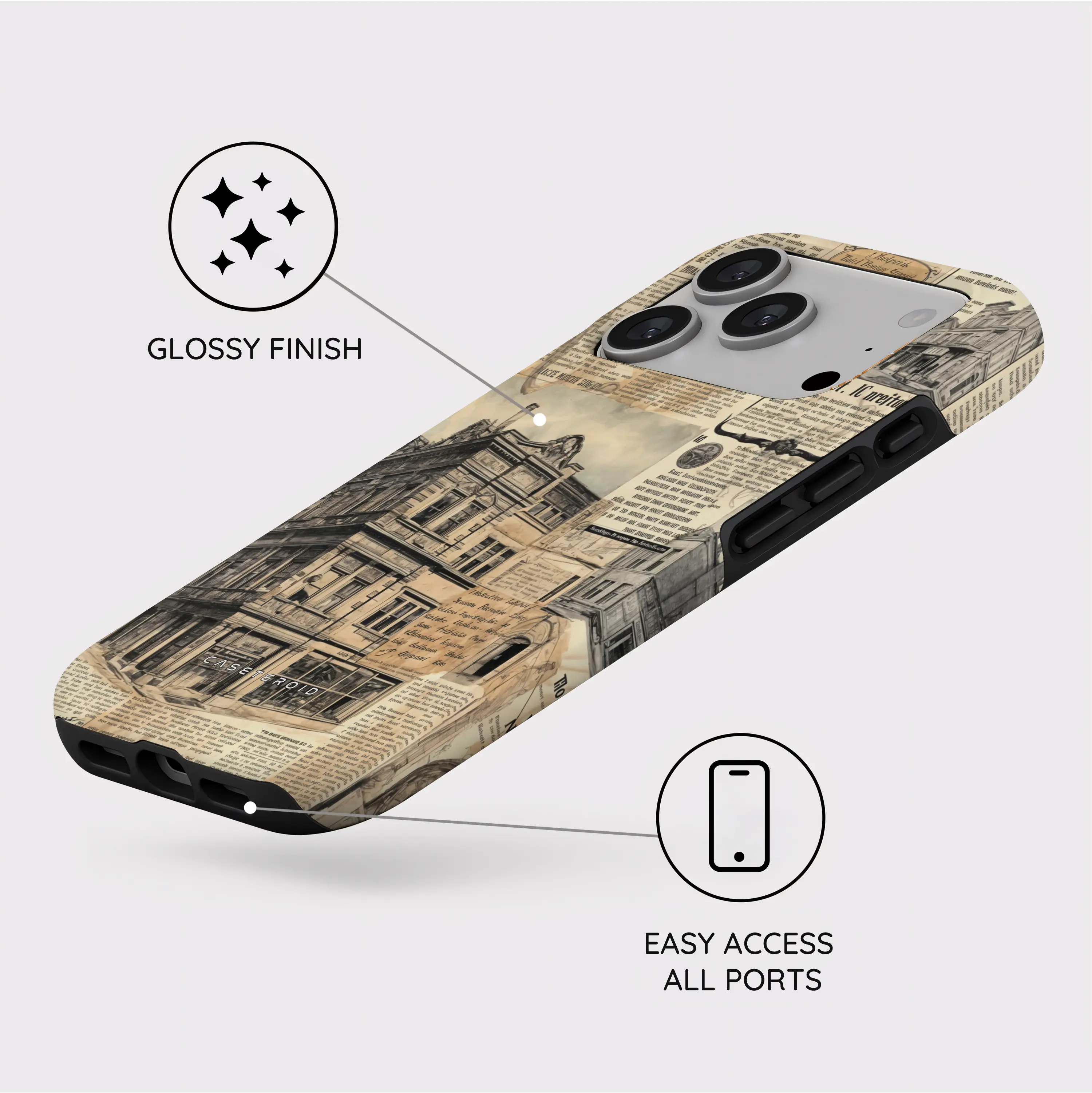 NewsBlend Impress - iPhone 17 Pro Case
