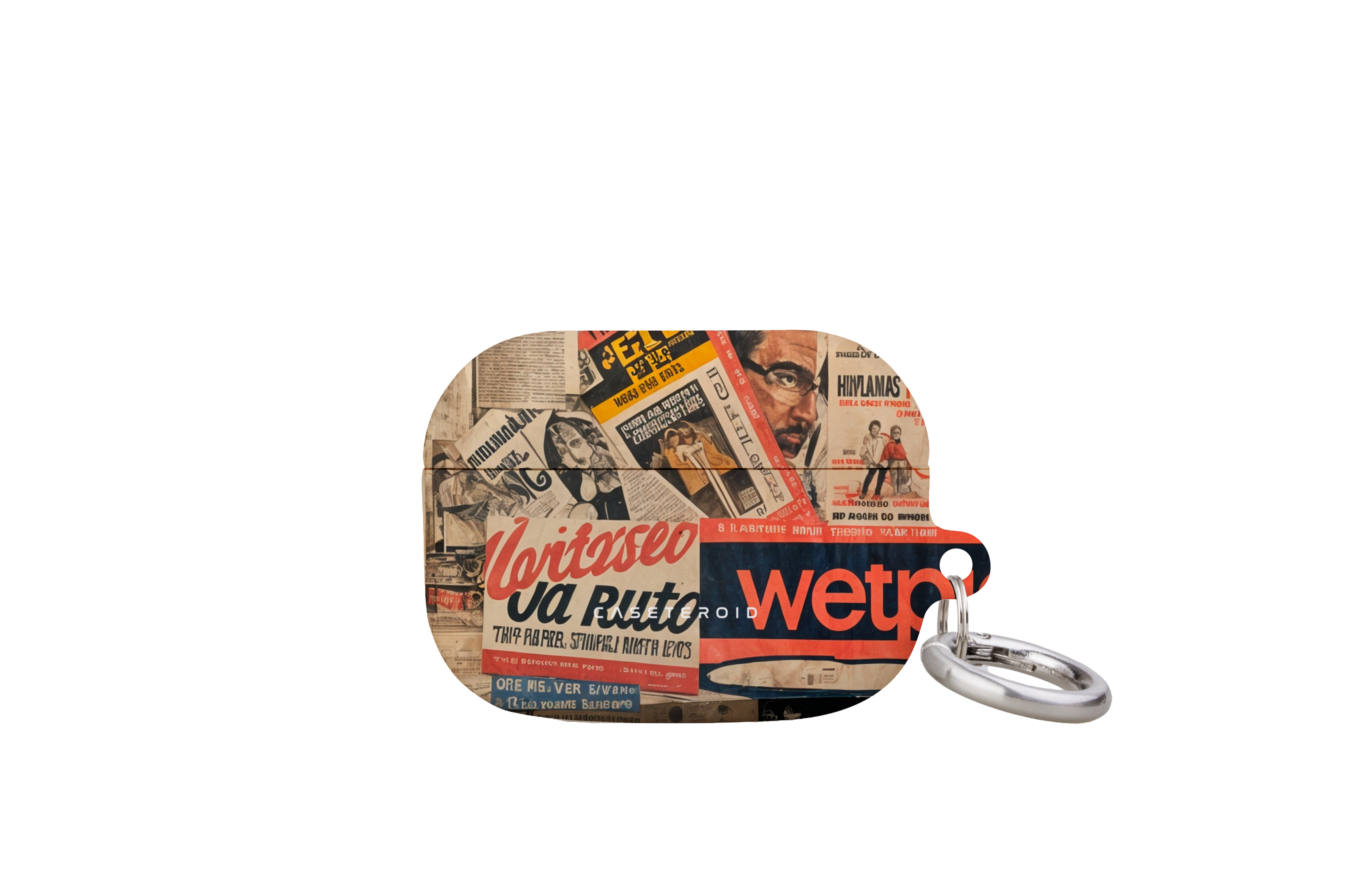 Newsprint Chronicles - AirPods Pro Case
