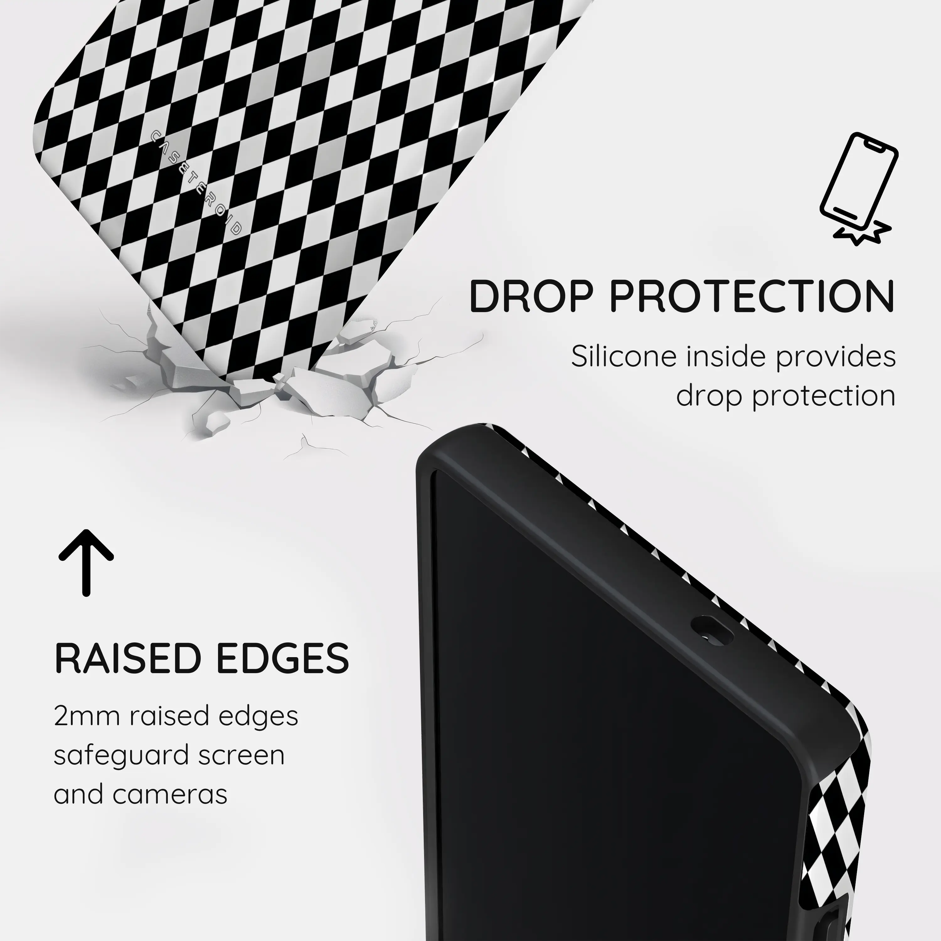 Noir Diamonds - Samsung Galaxy S25 Ultra Case