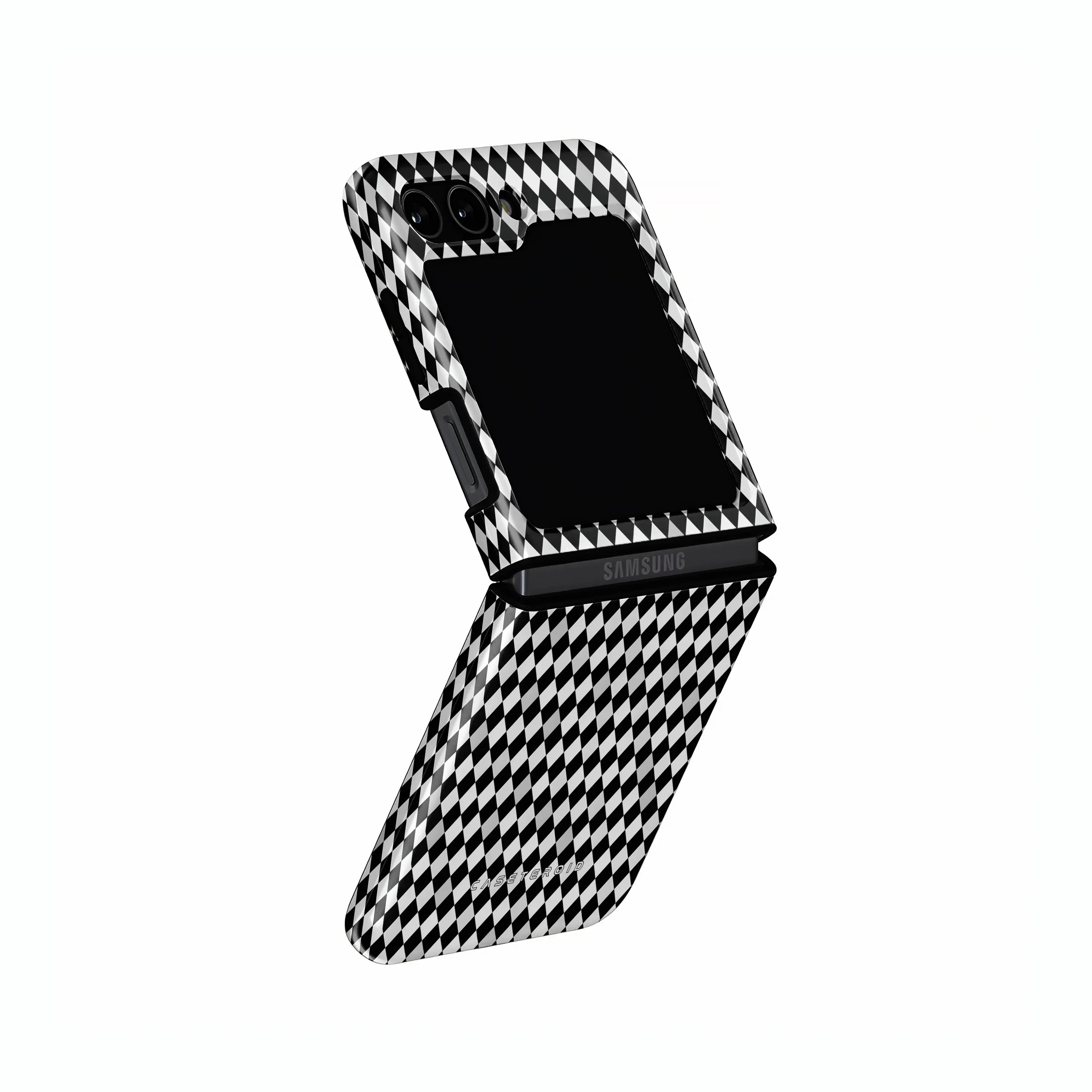 Noir Diamonds - Samsung Galaxy Z Flip 5 Case