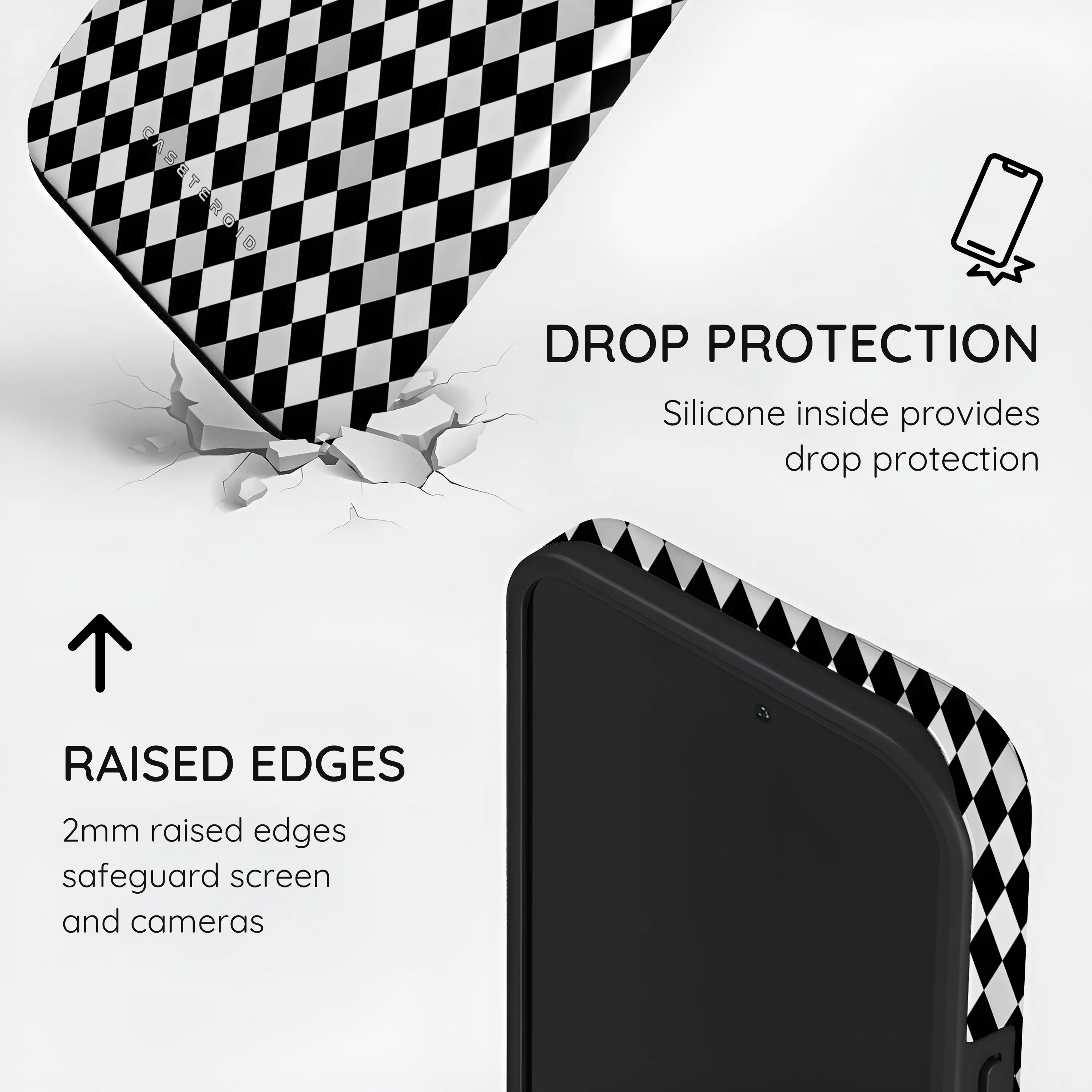 Noir Diamonds - iPhone 13 Mini Case