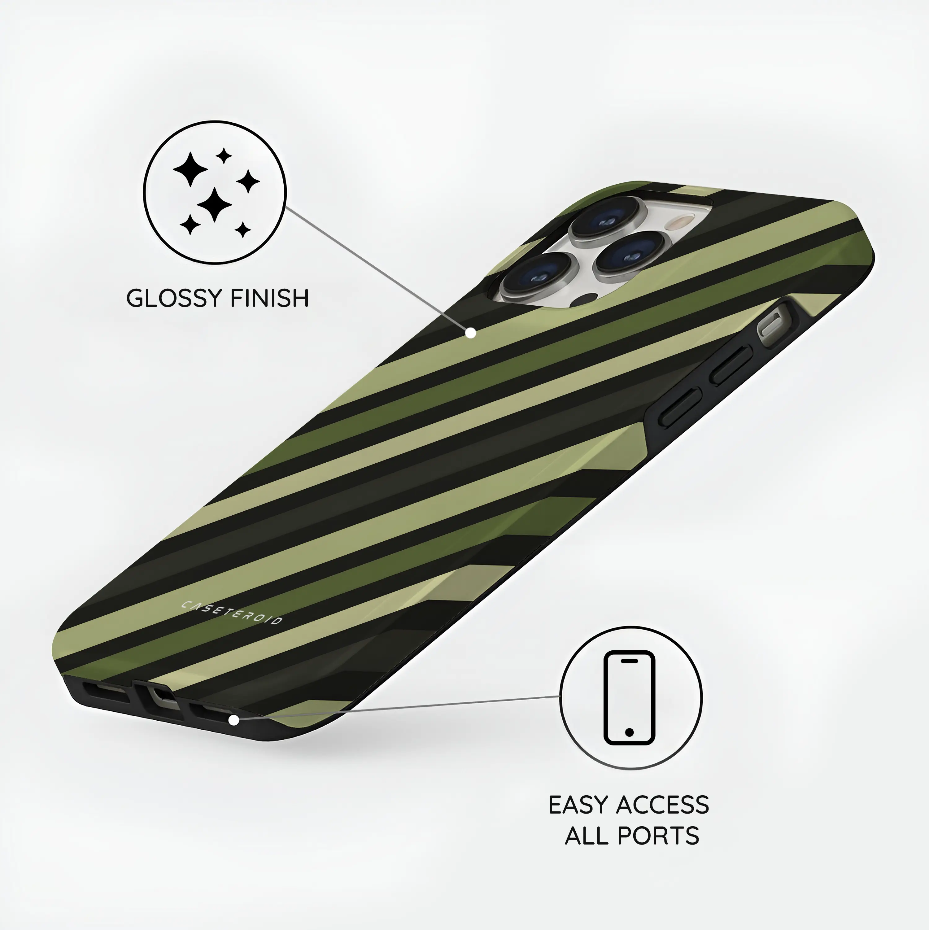 Olive Command - iPhone 13 Pro Case