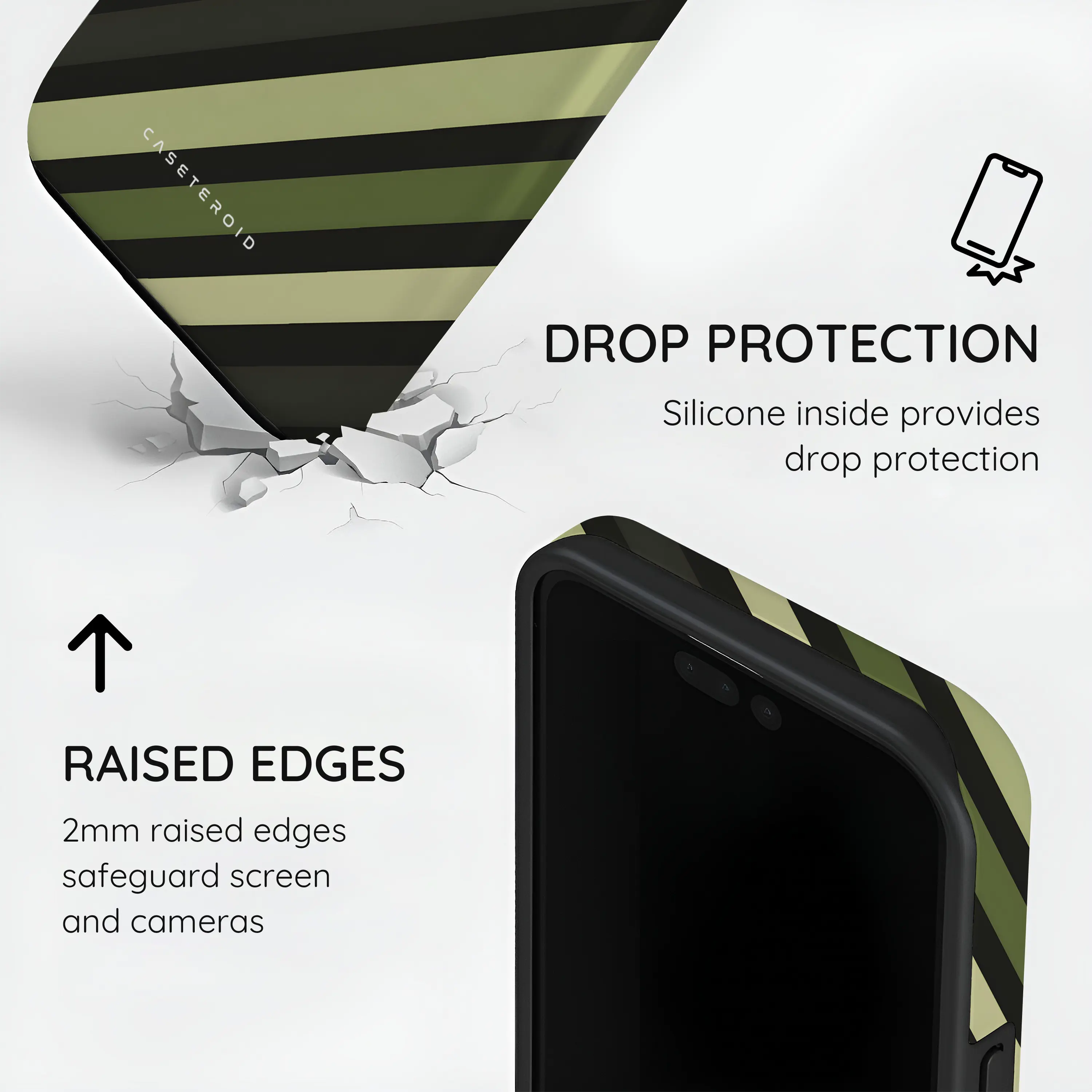 Olive Command - iPhone 15 Pro Case