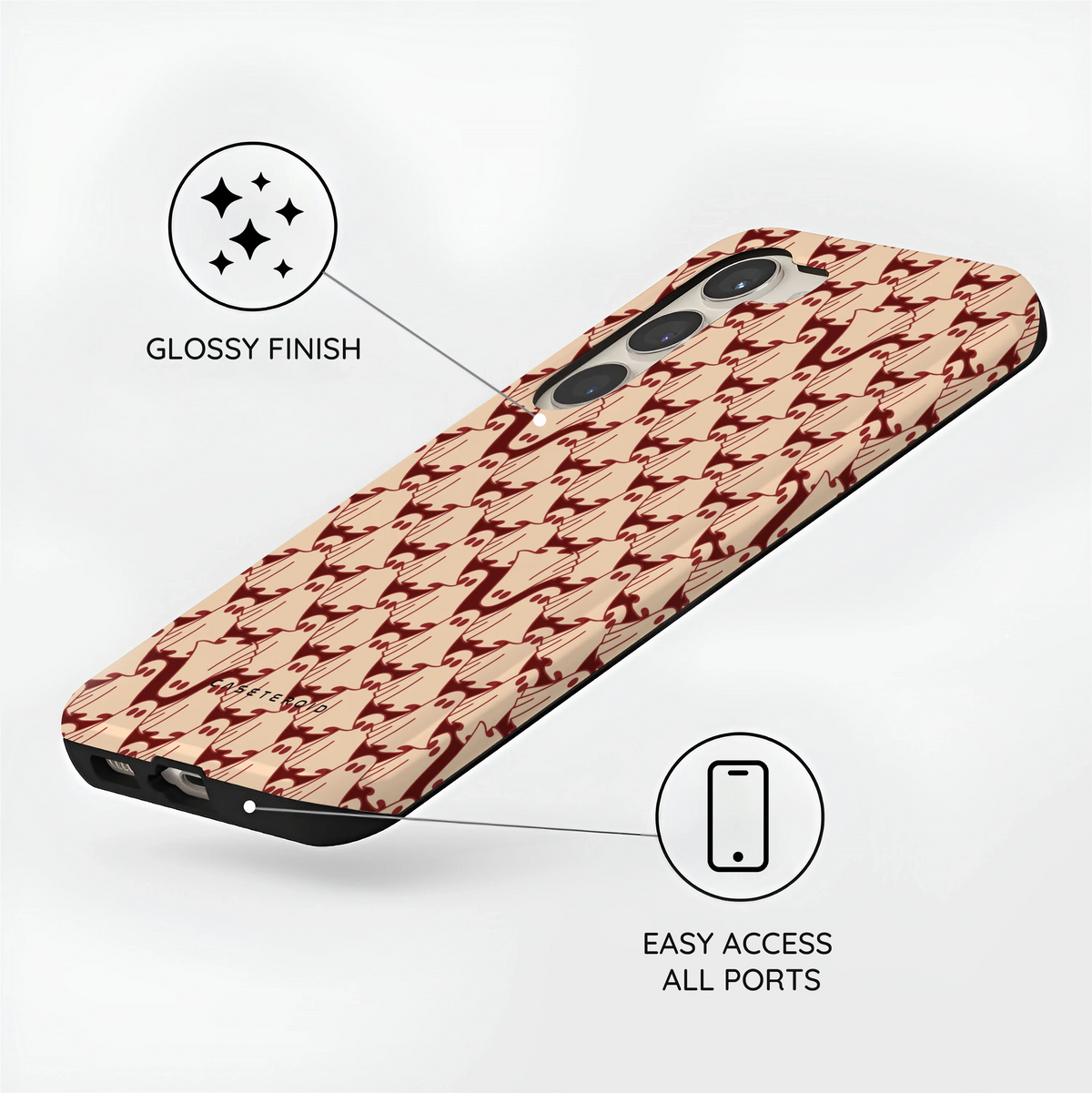 Oxblood Phantoms - Samsung Galaxy S23 Case
