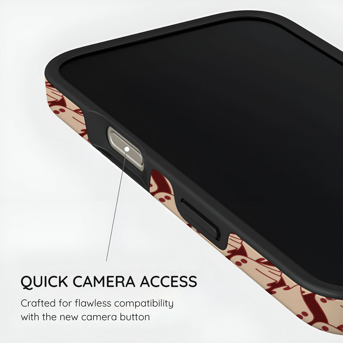 Oxblood Phantoms - iPhone 16 Pro Case