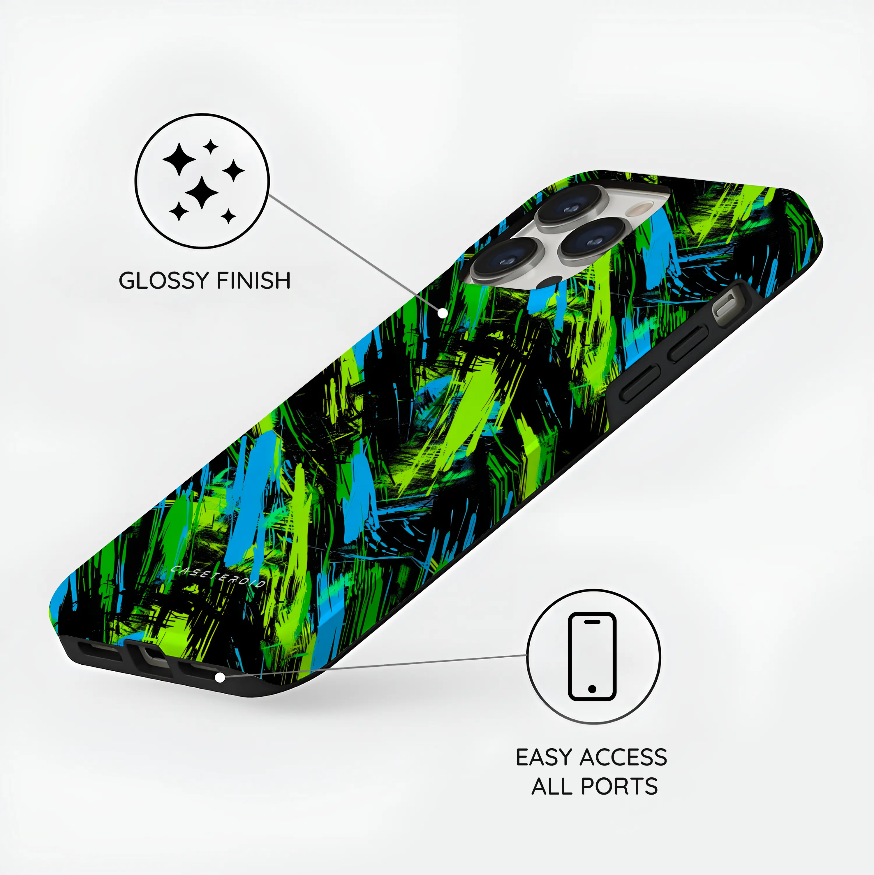 Paint Rush - iPhone 13 Pro Max Case