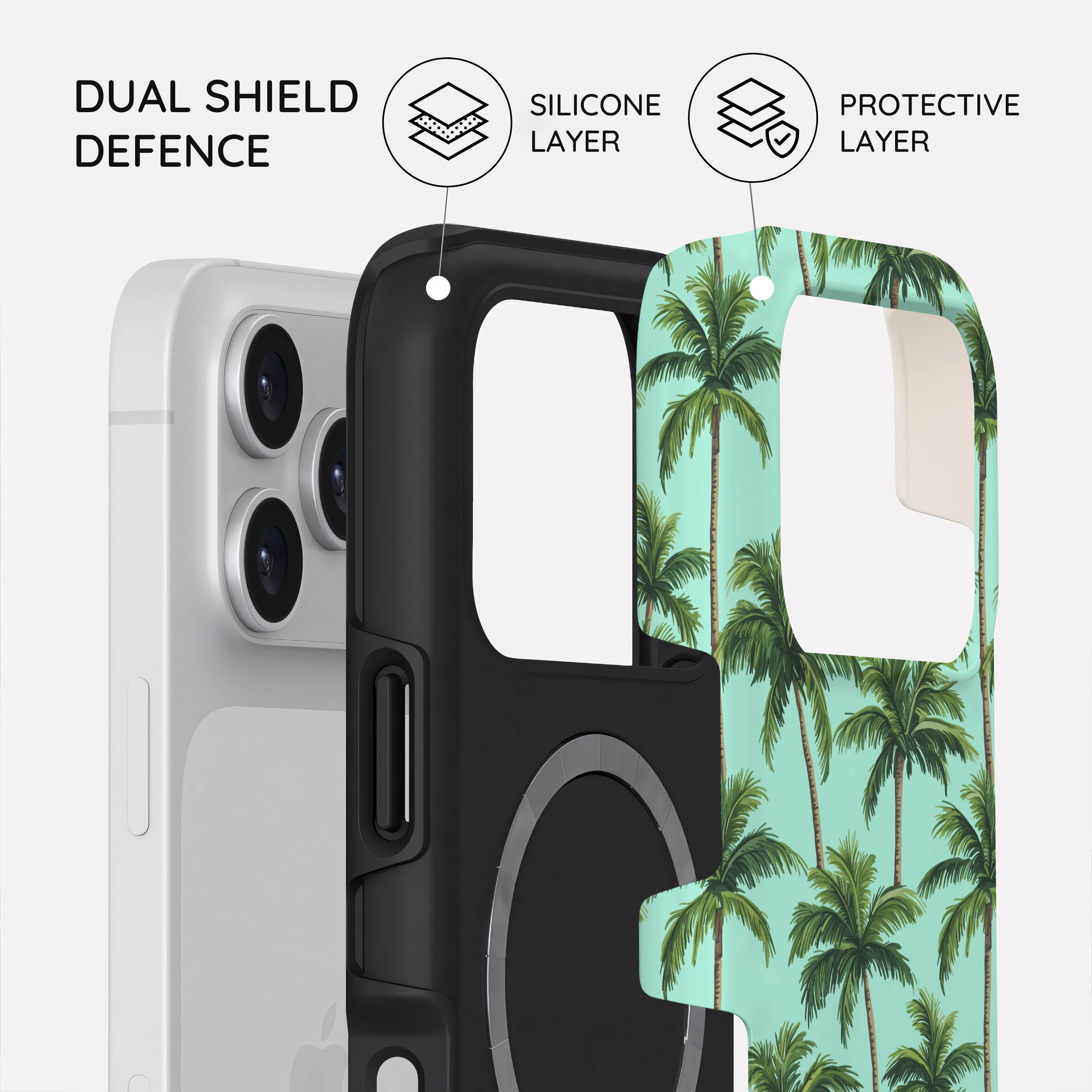 Palm Paradise - iPhone 17 Pro Case