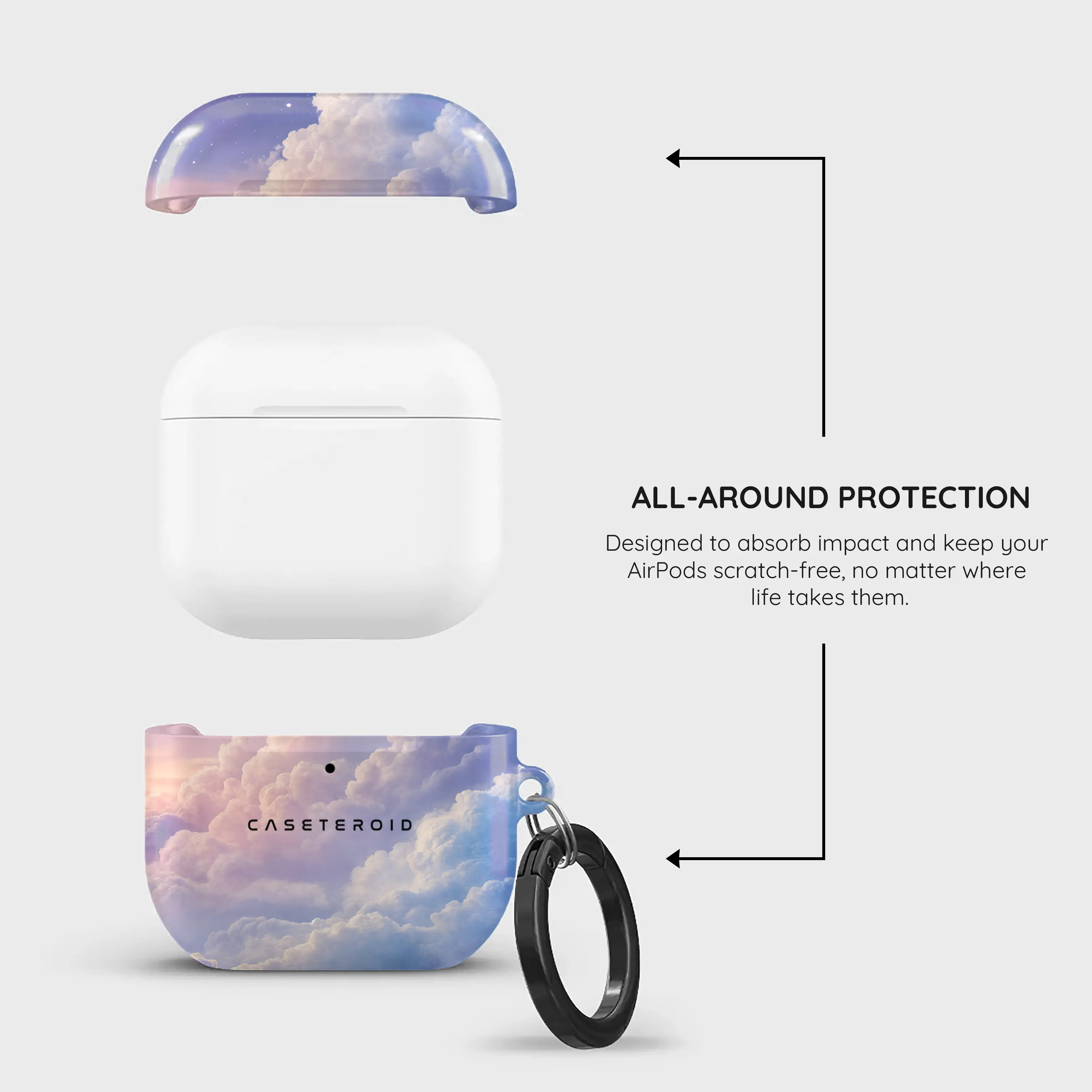 Pastel Dreamscape - AirPods 4 Case