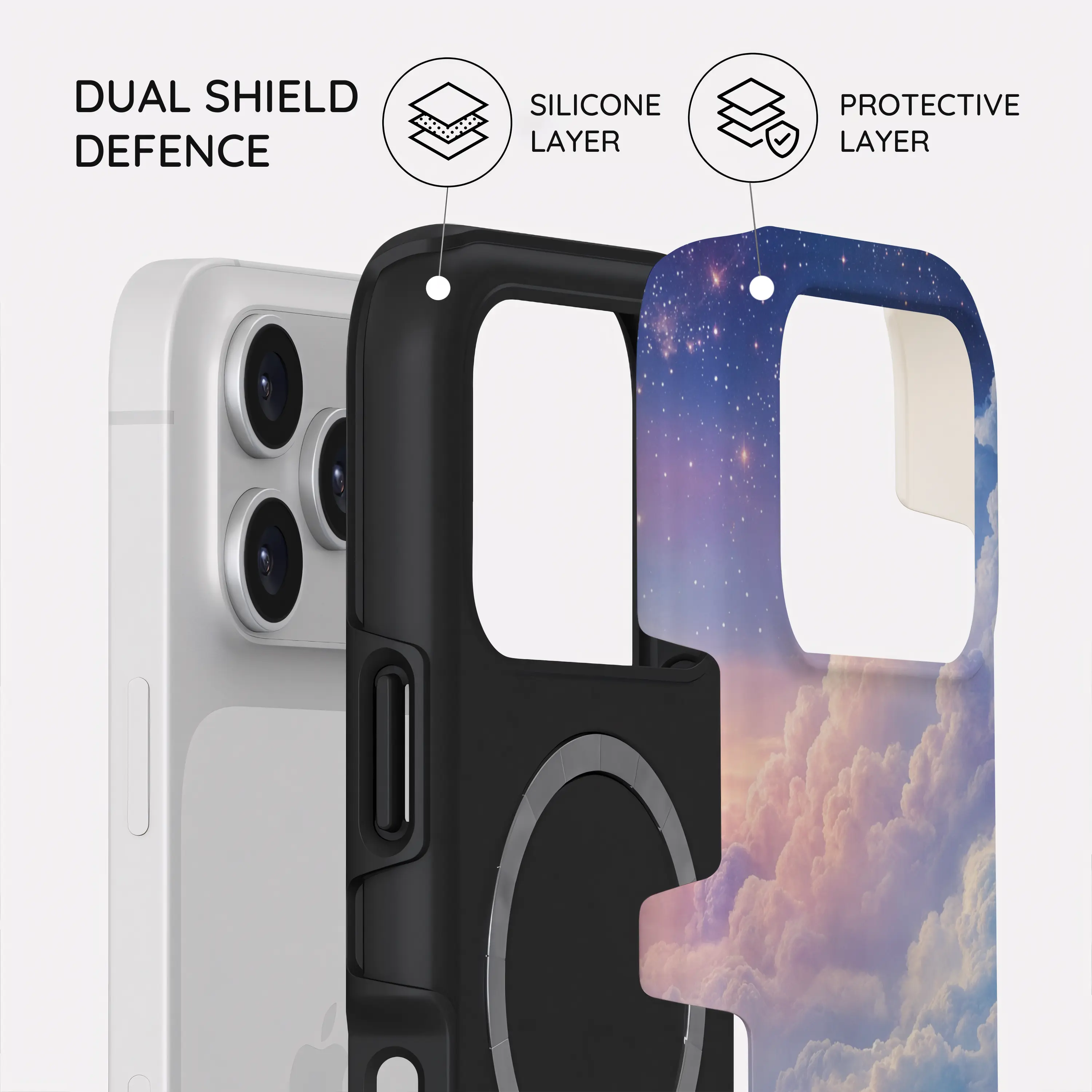 Pastel Dreamscape - iPhone 17 Pro Case