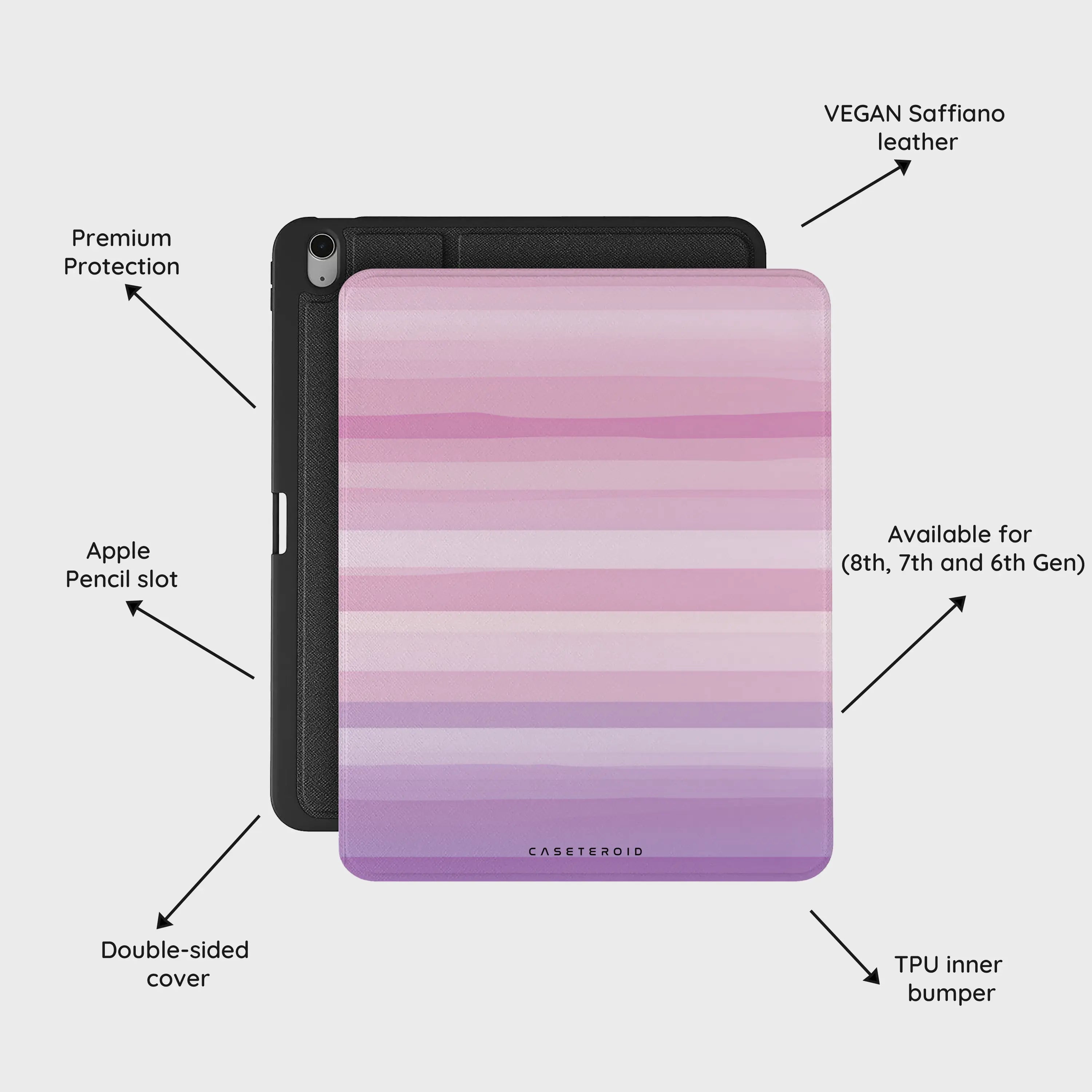Pink Twilight - iPad Air 13 (8th/7th/6th Gen) Case