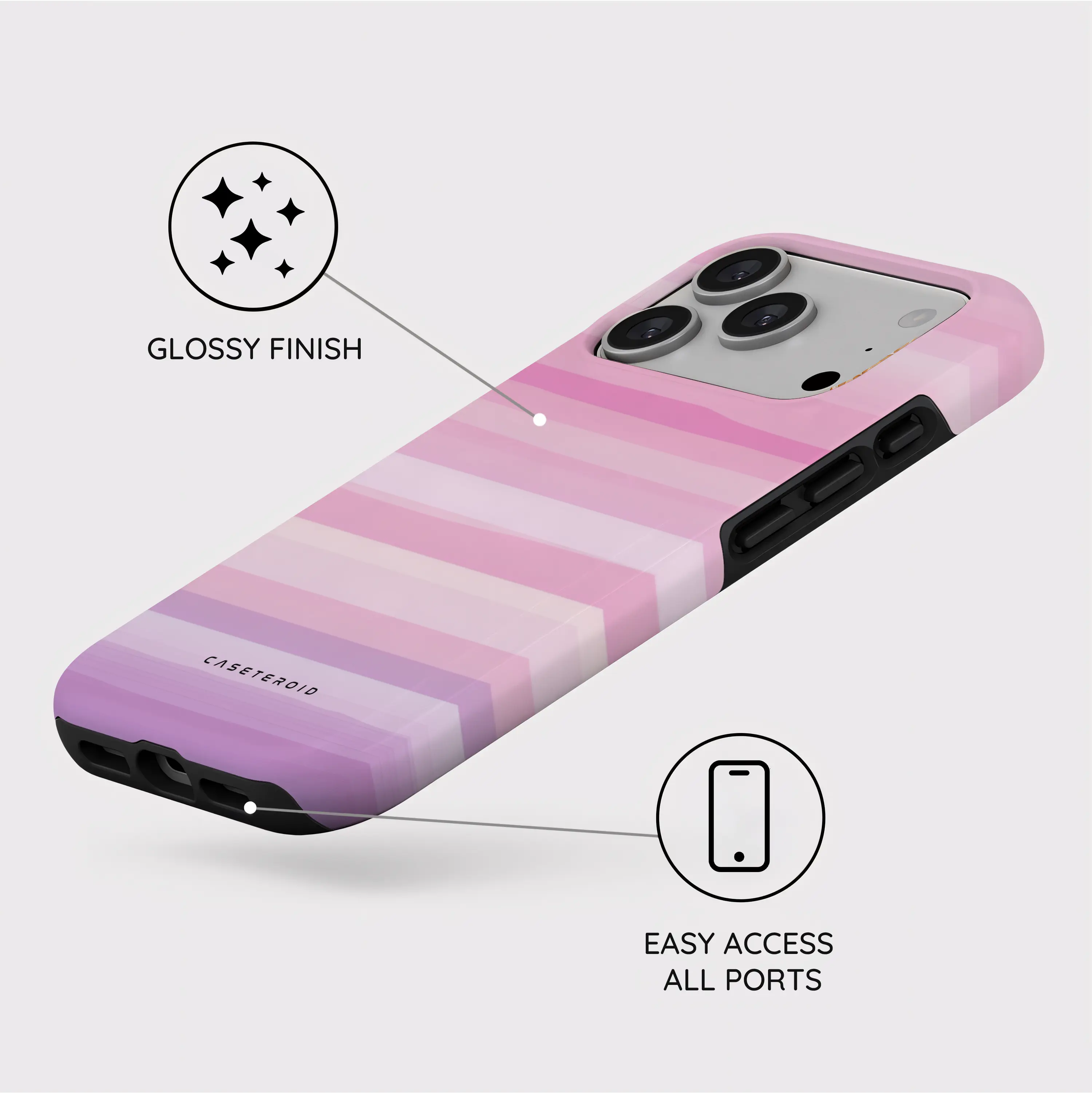 Pink Twilight - iPhone 17 Pro Case
