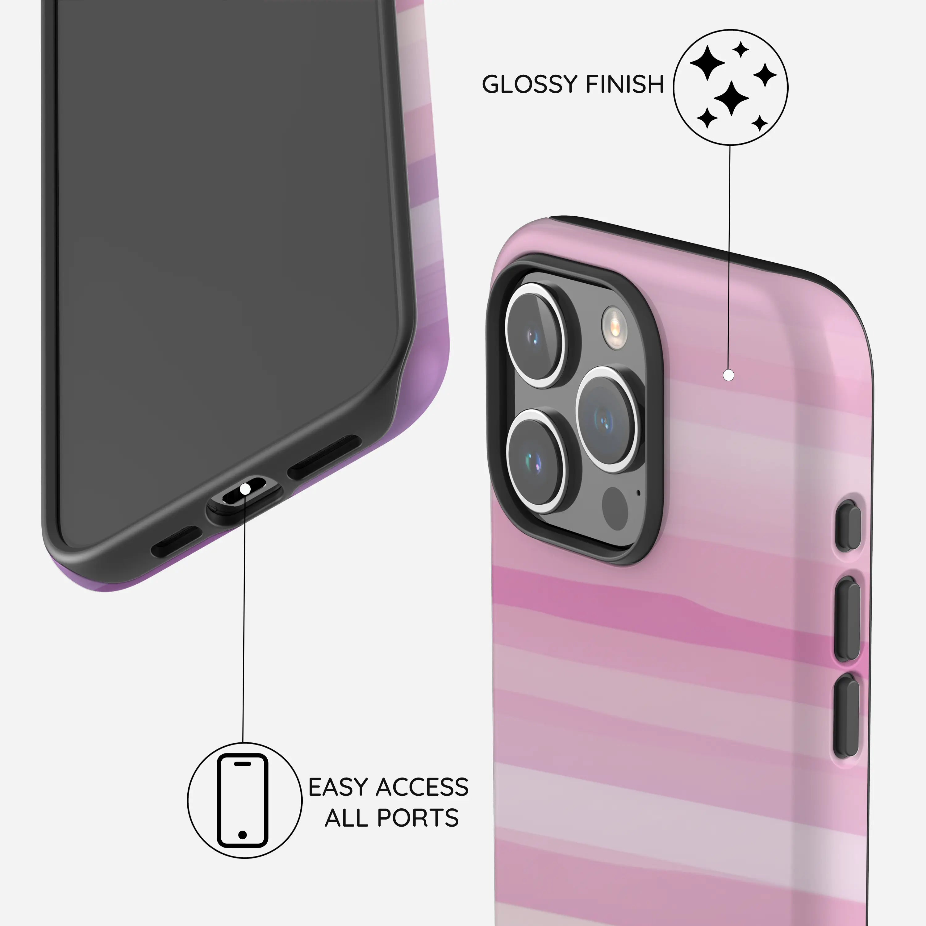 Pink Twilight - iPhone 15 Pro Case