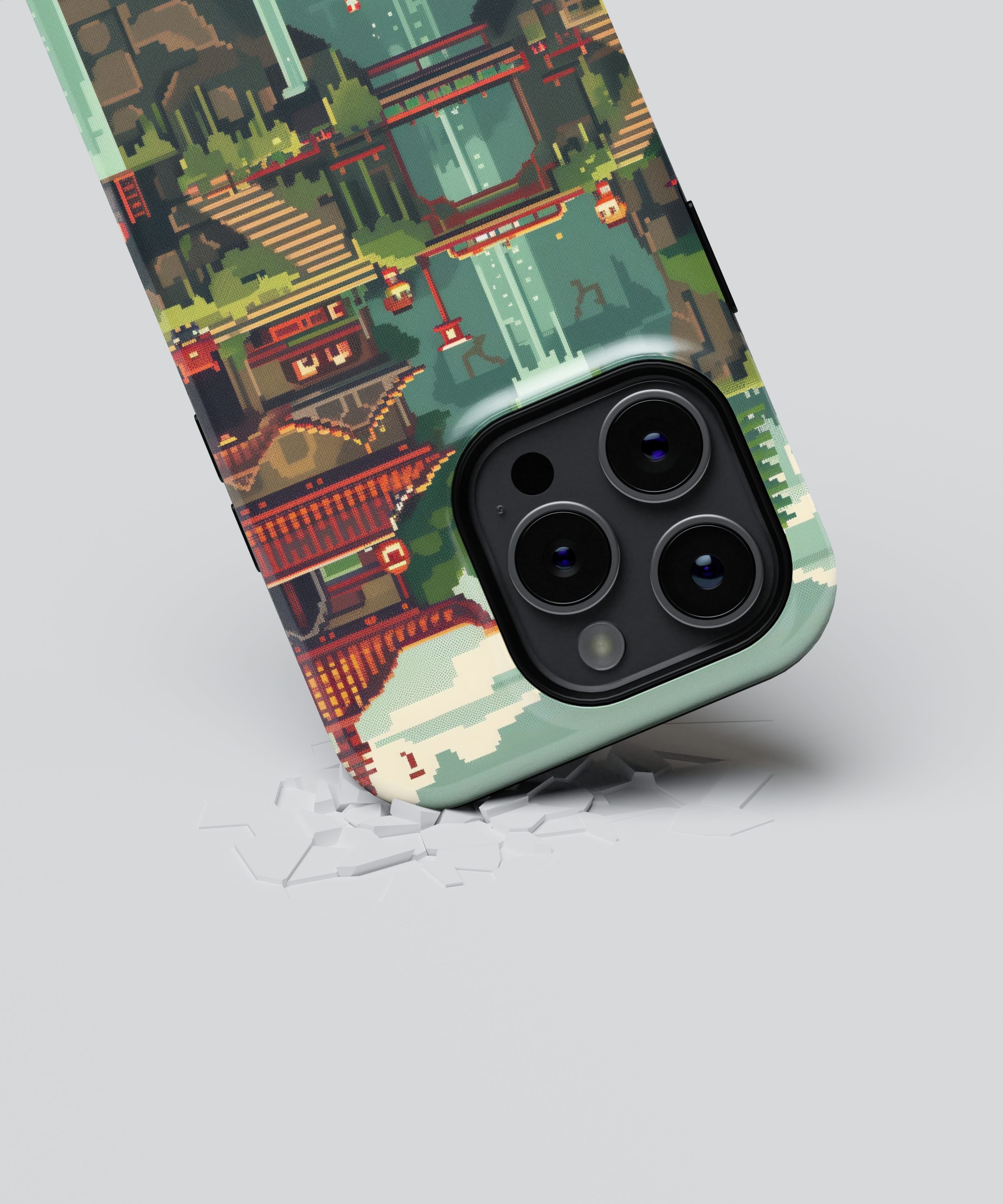 iPhone Tough Case - Pixel Pinnacle Arcade - CASETEROID
