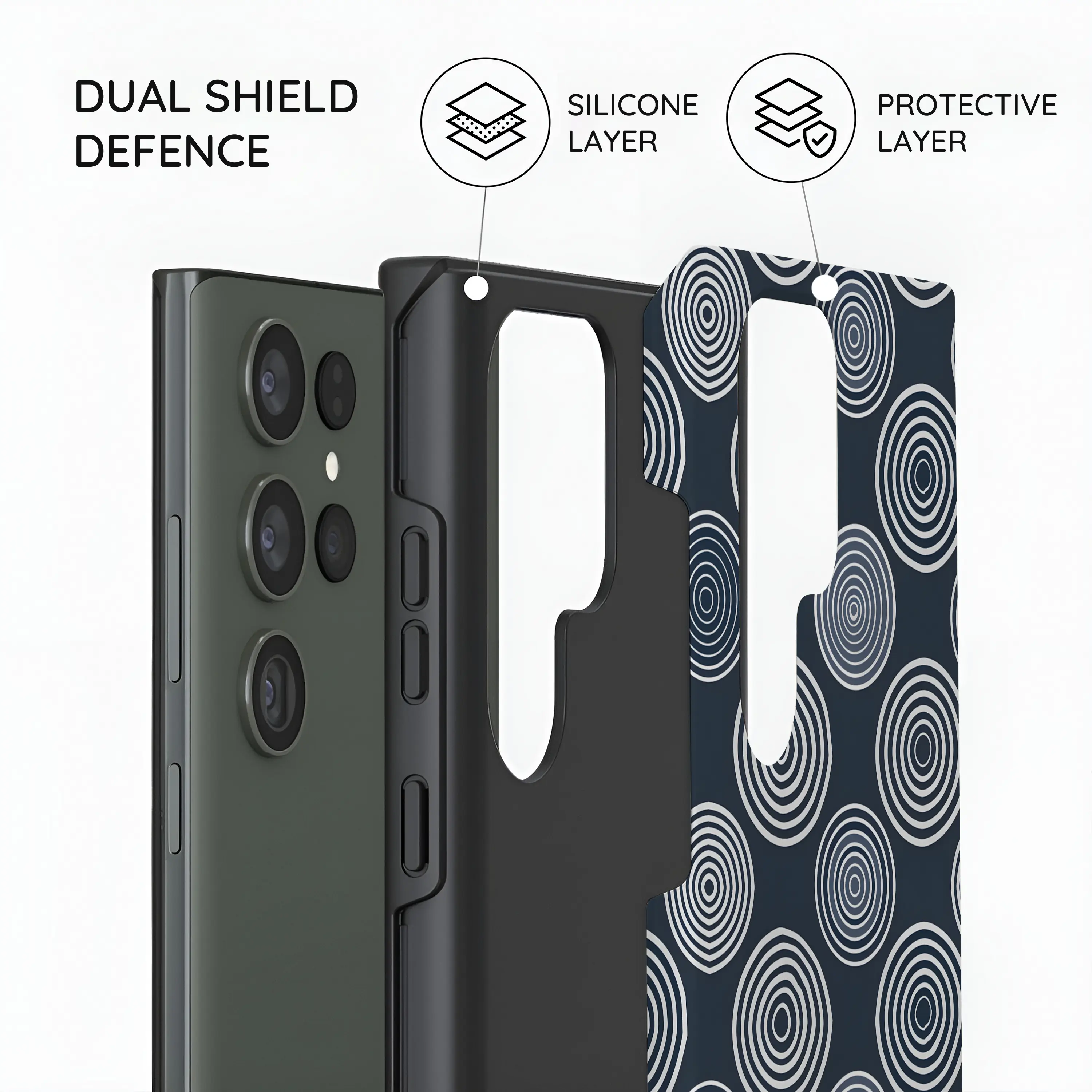 Pulse Rings - Samsung Galaxy S23 Ultra Case