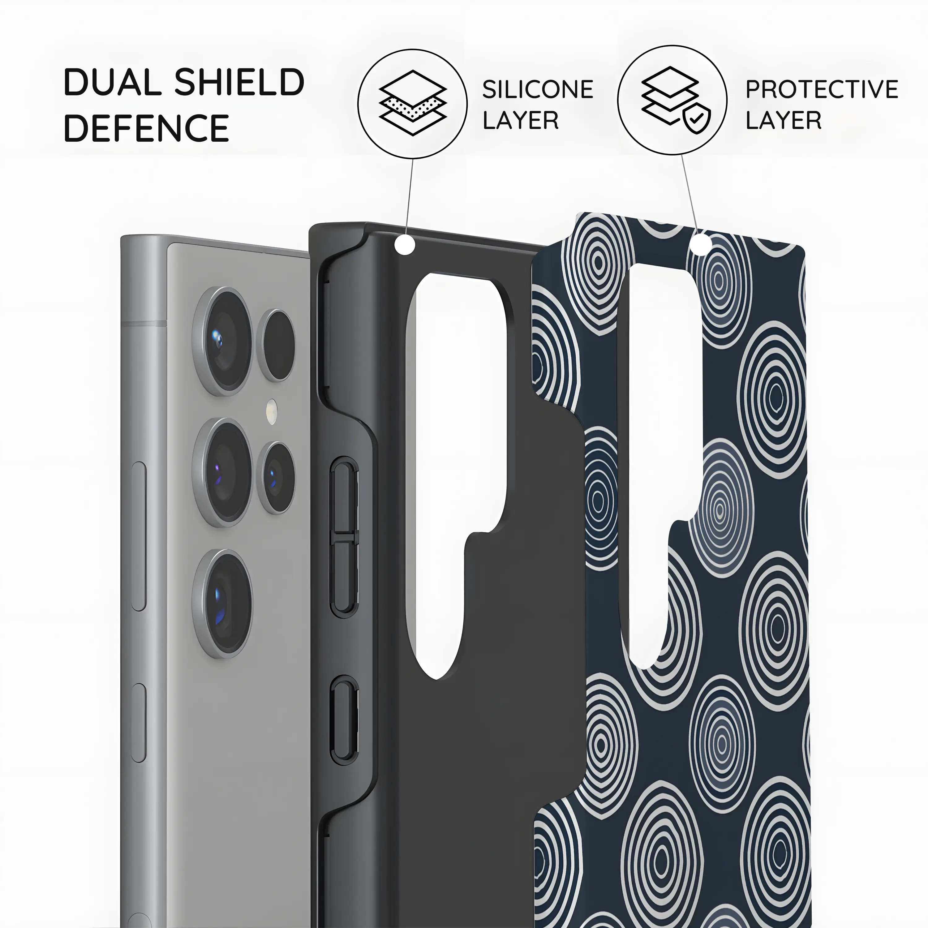 Pulse Rings - Samsung Galaxy S24 Ultra Case