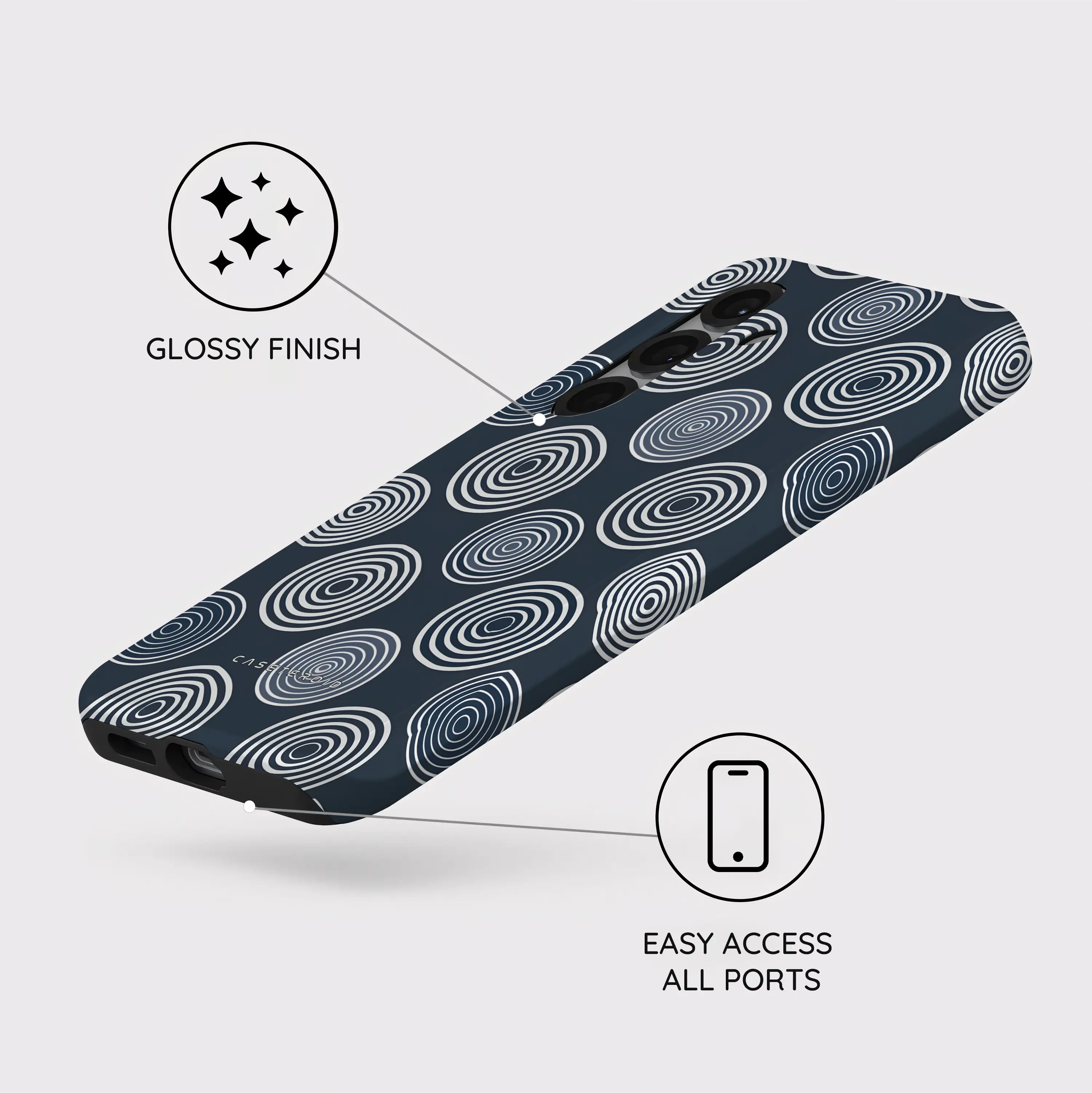 Pulse Rings - Samsung Galaxy S25 Case