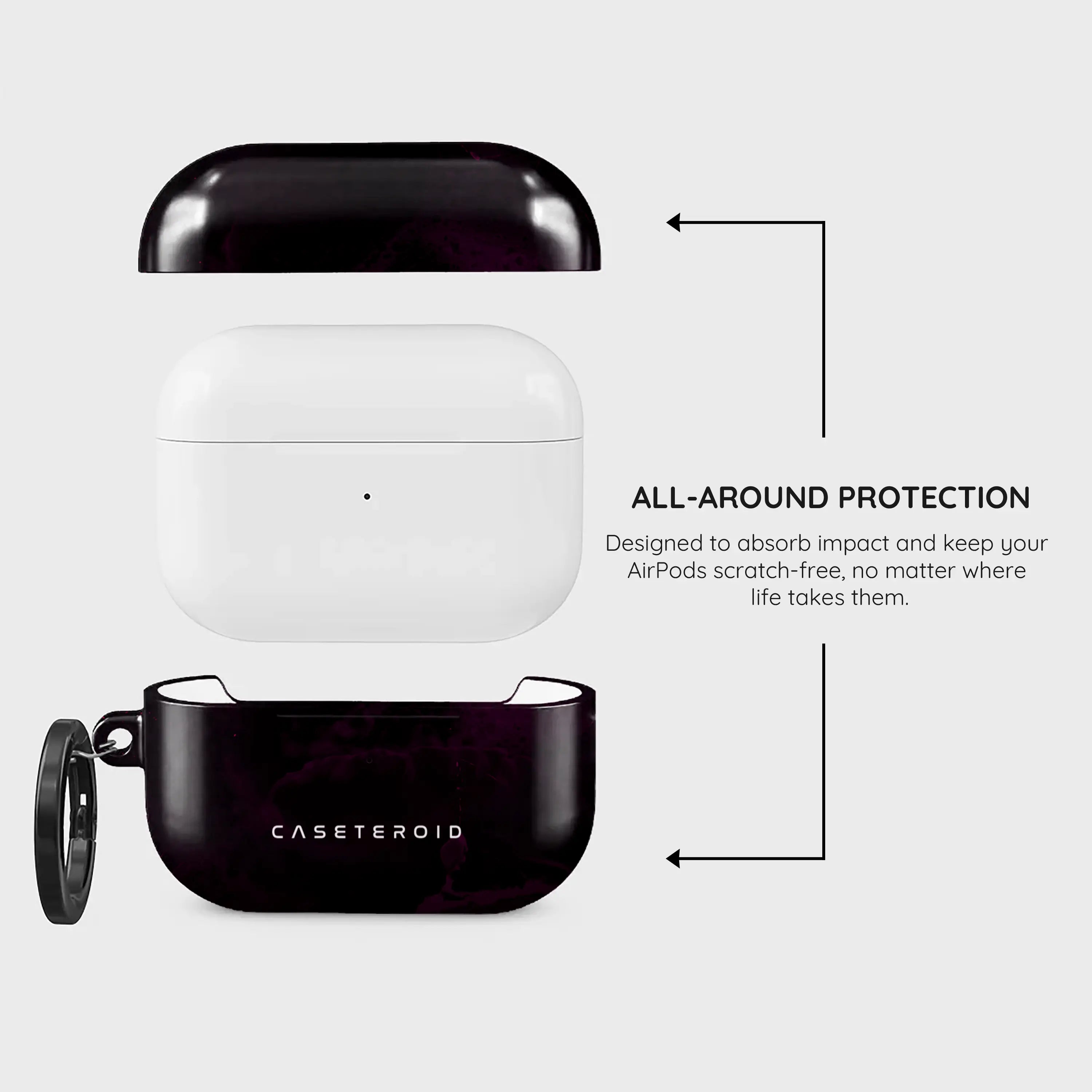 Purple Nebula Burst - AirPods Pro 2 Case