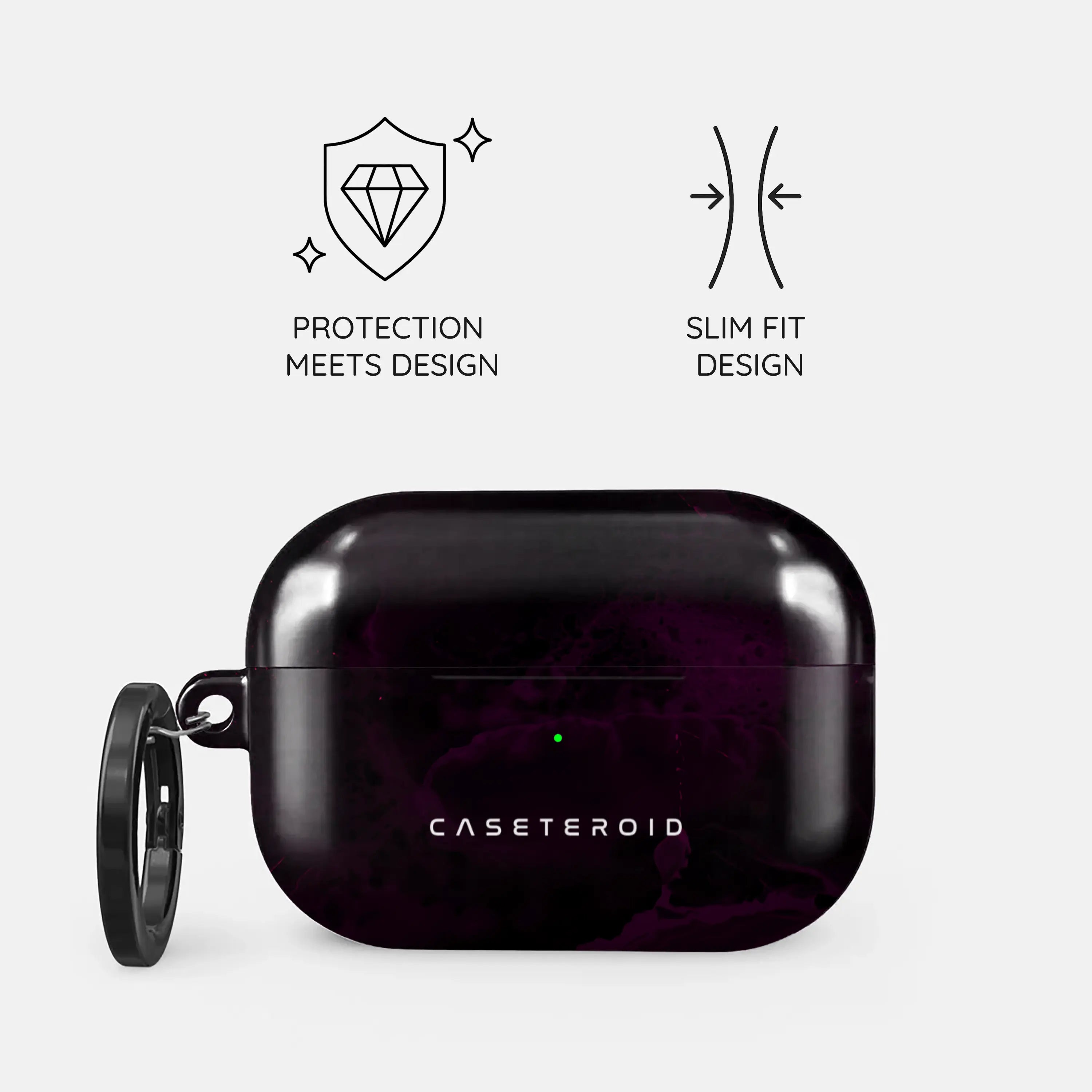 Purple Nebula Burst - AirPods Pro 2 Case