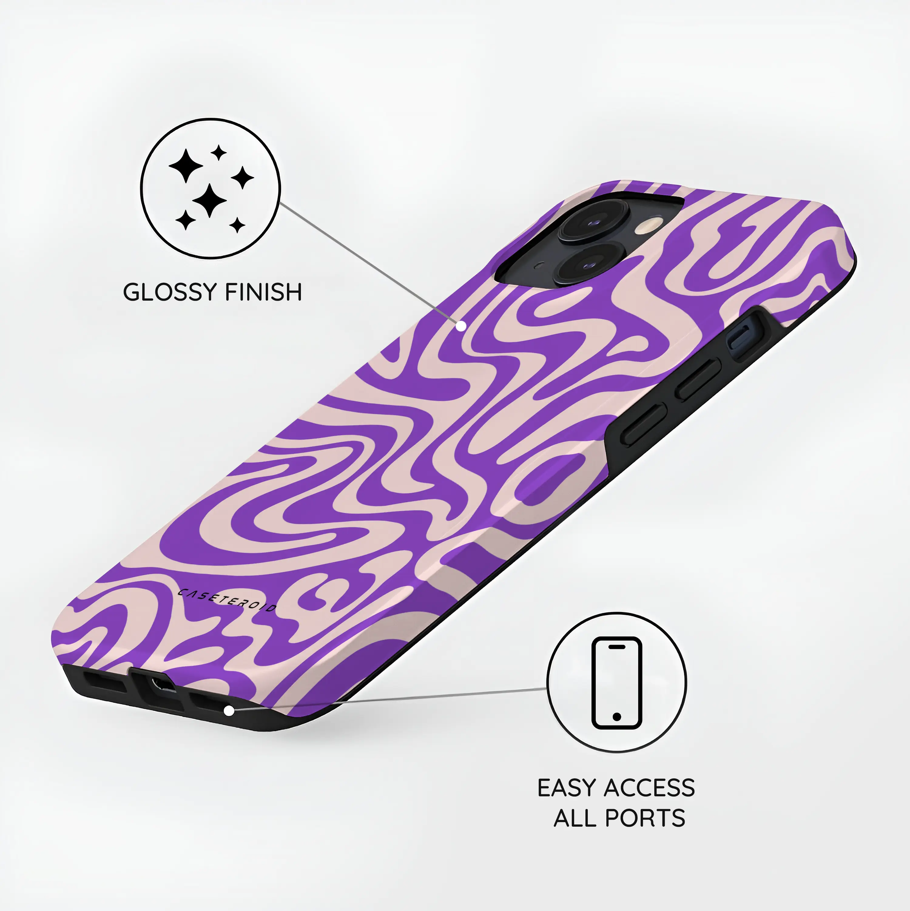 Purple Haze - iPhone 13 Case