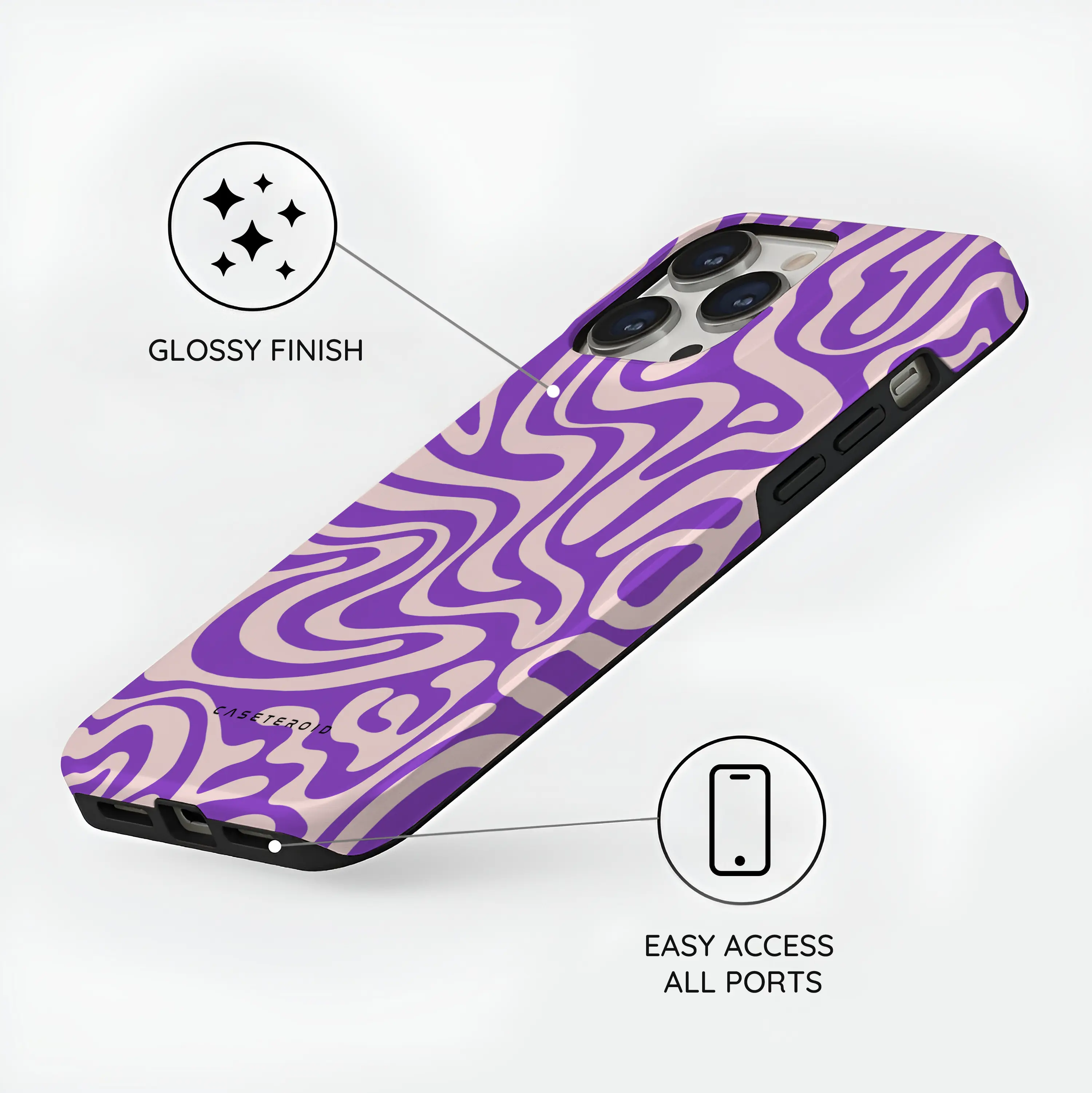 Purple Haze - iPhone 14 Pro Case