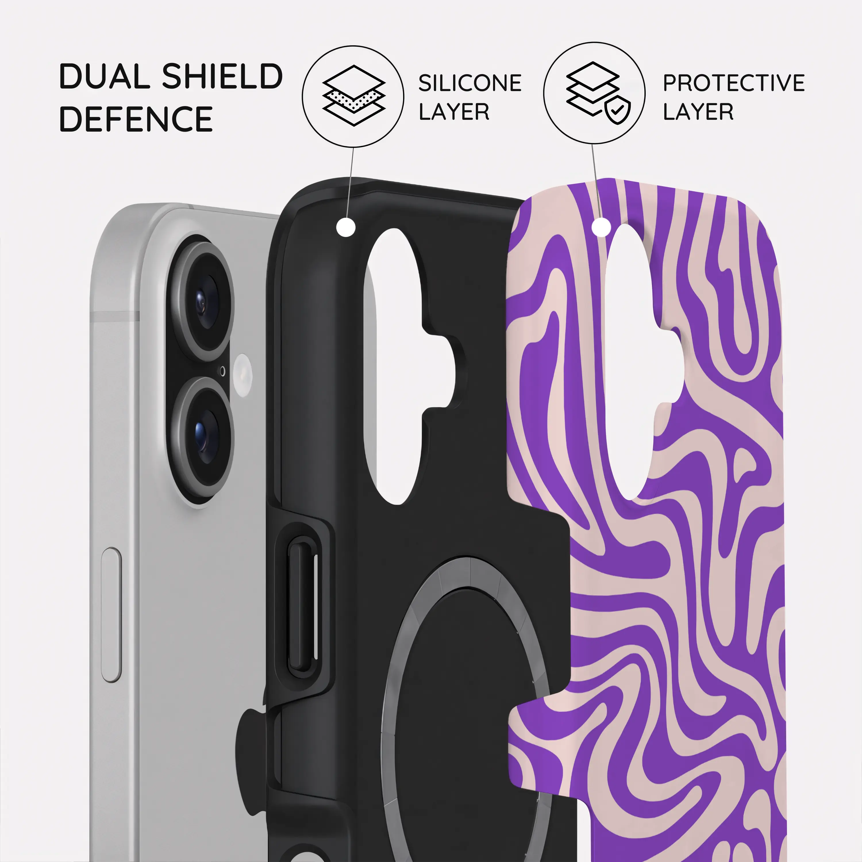 Purple Haze - iPhone 17 Case