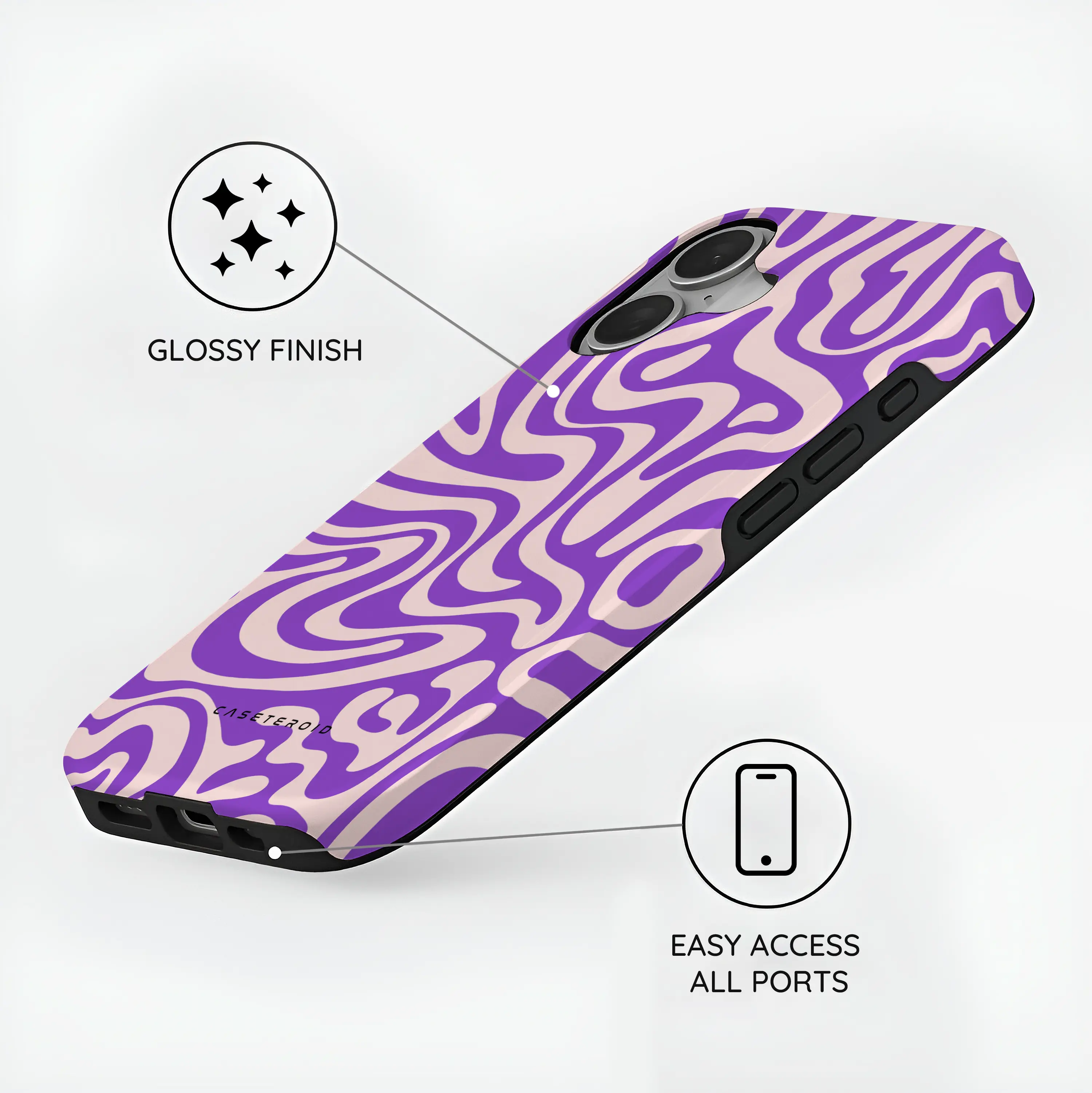 Purple Haze - iPhone 16 Case
