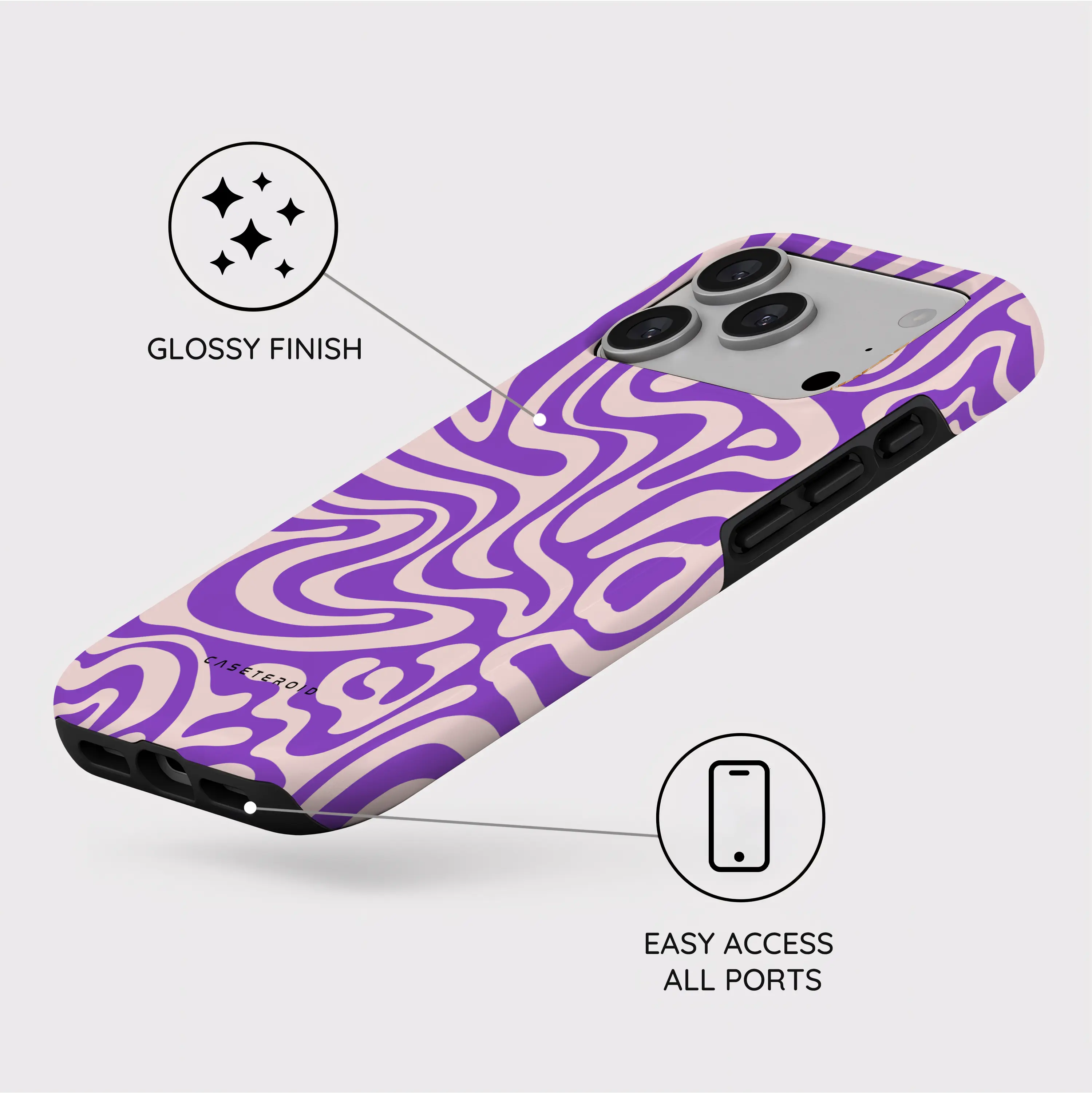 Purple Haze - iPhone 17 Pro Case