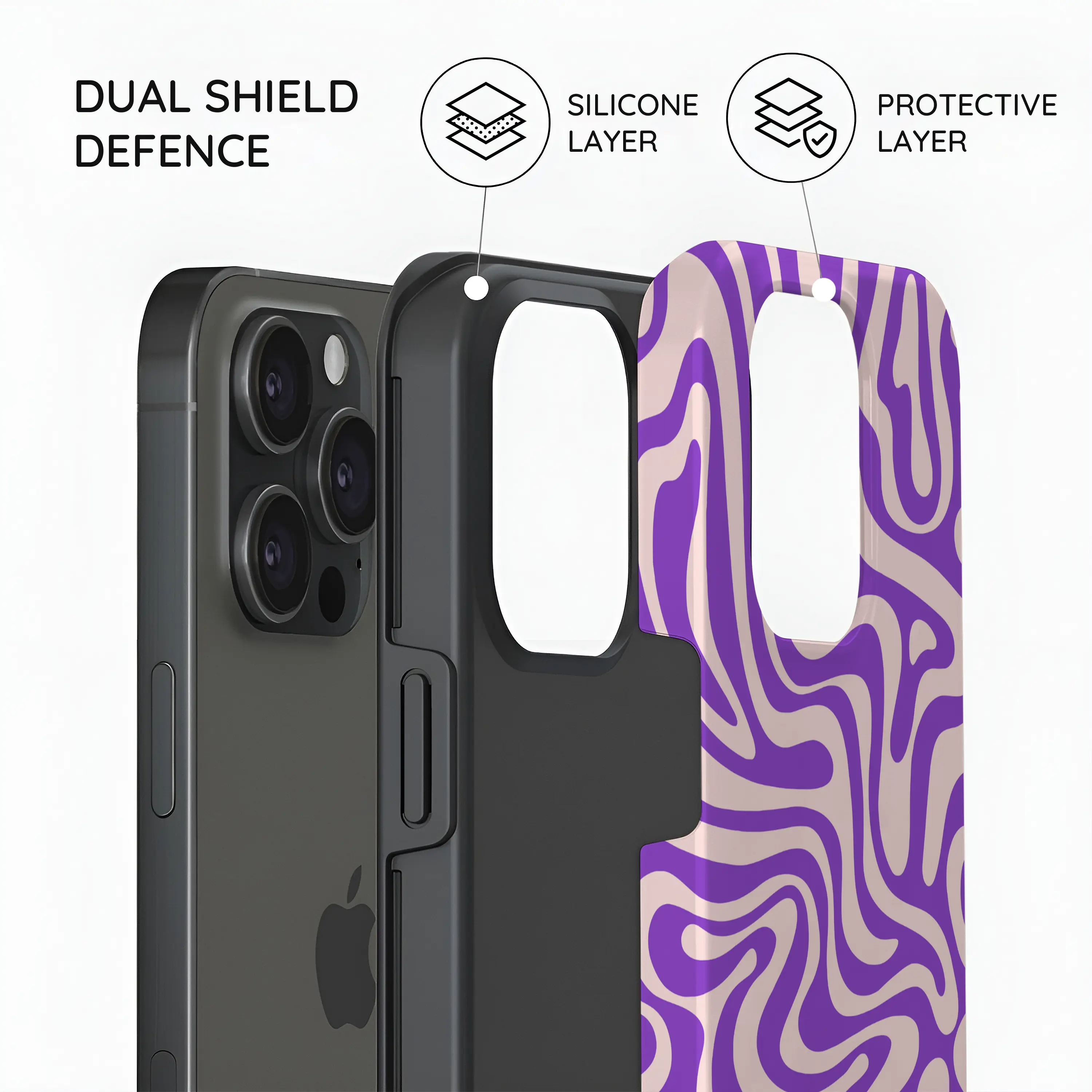 Purple Haze - iPhone 15 Pro Max Case