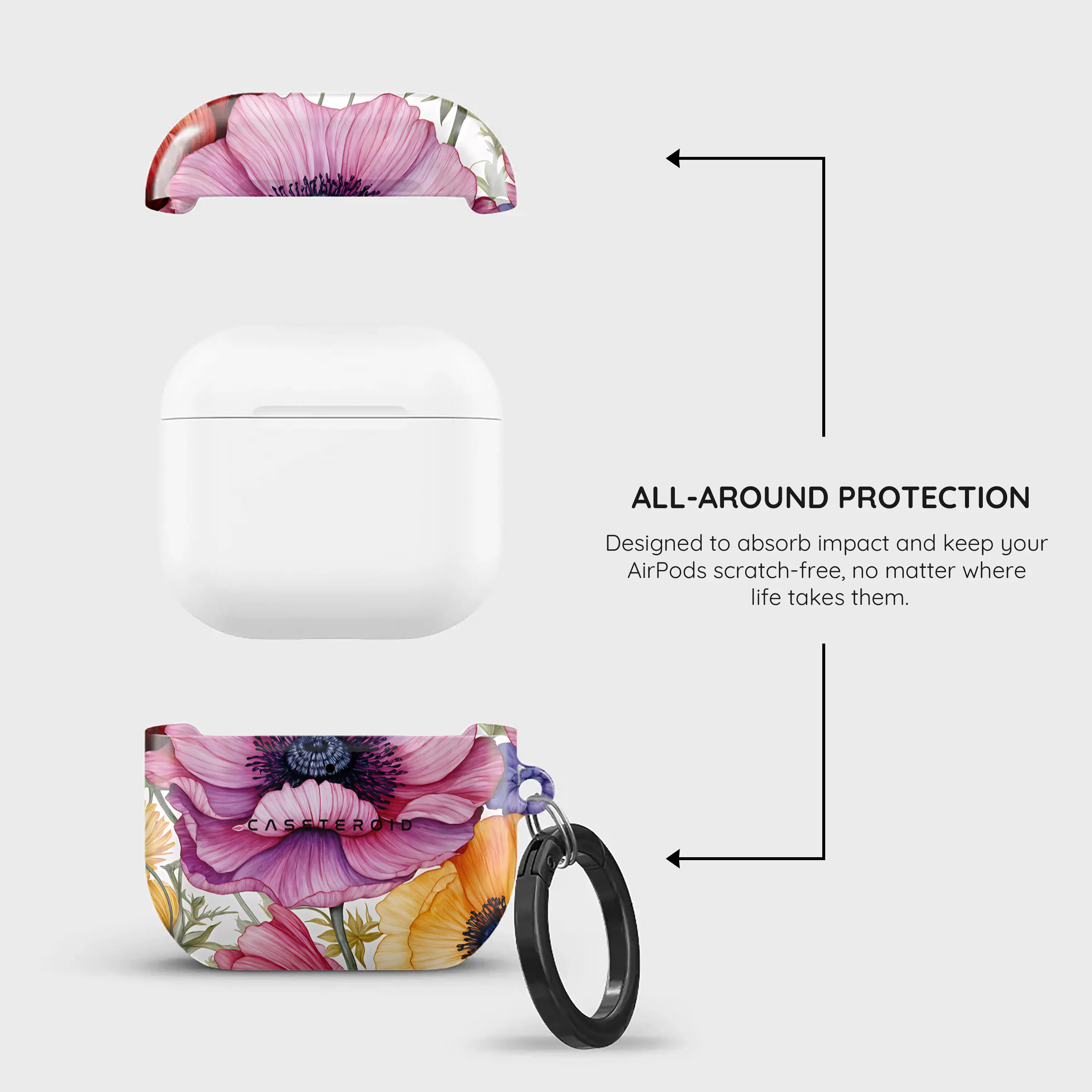 Radiant Bloom - AirPods 4 Case
