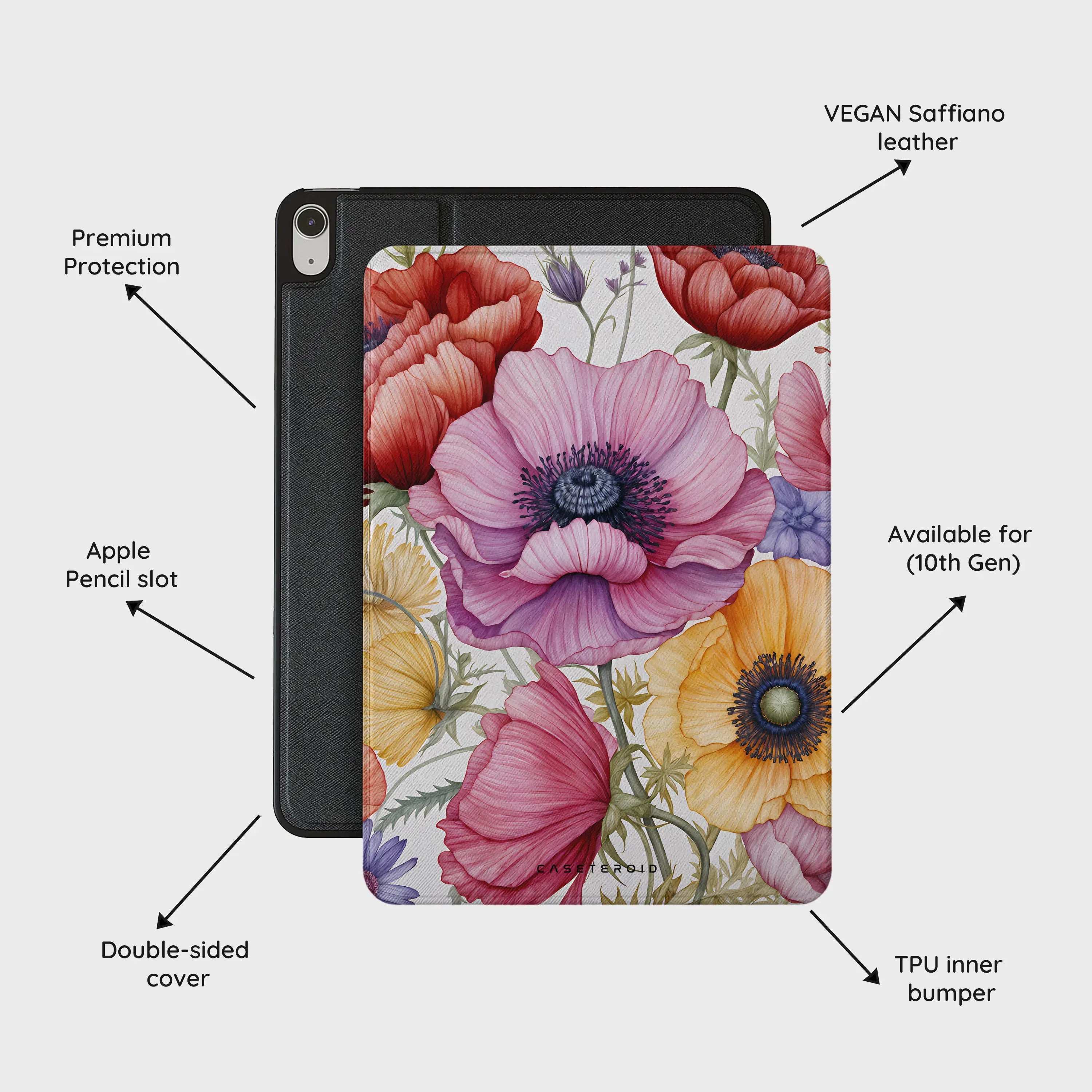 Radiant Bloom - iPad 10.9 (10th Gen) Case
