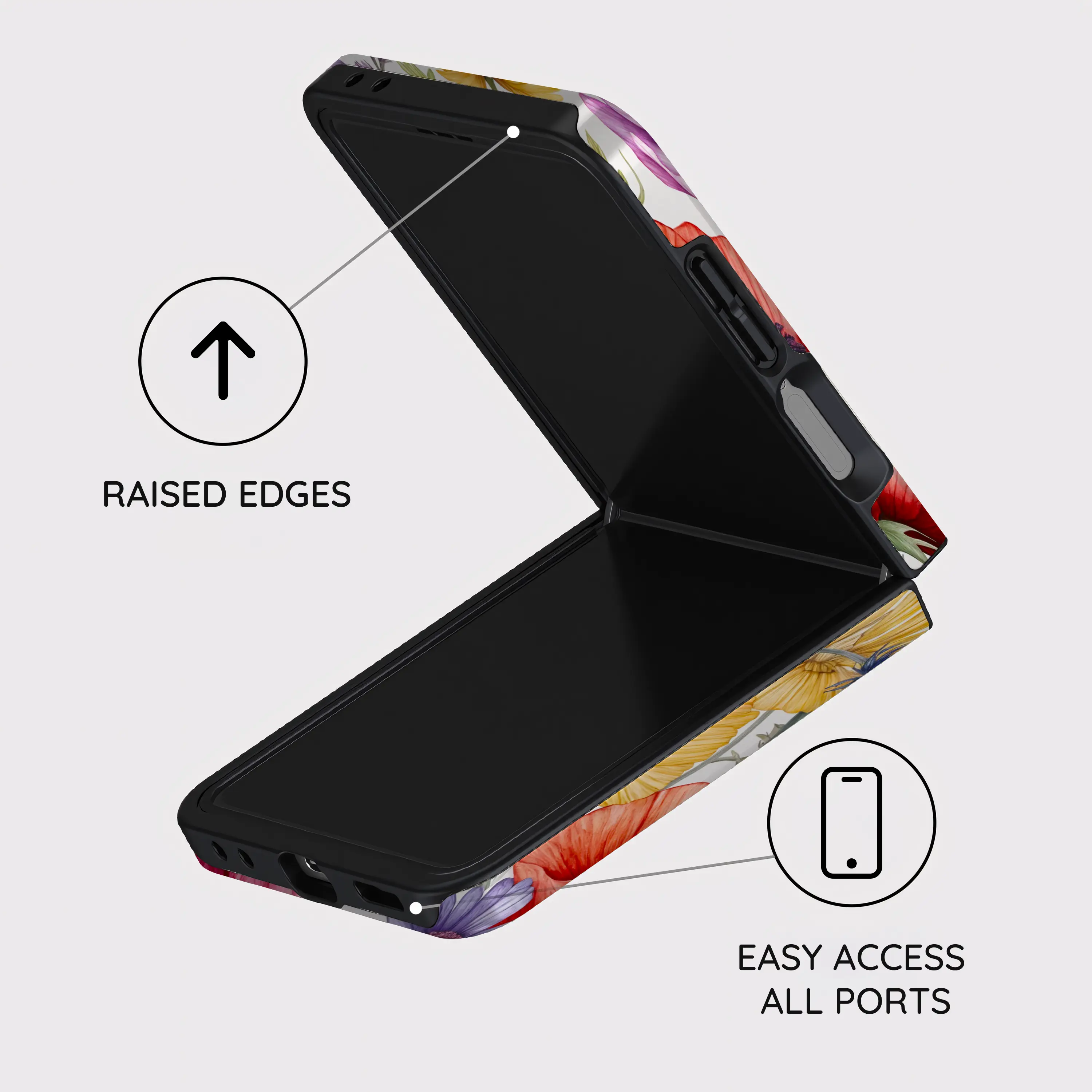 Radiant Bloom - Samsung Galaxy Z Flip 7 Case
