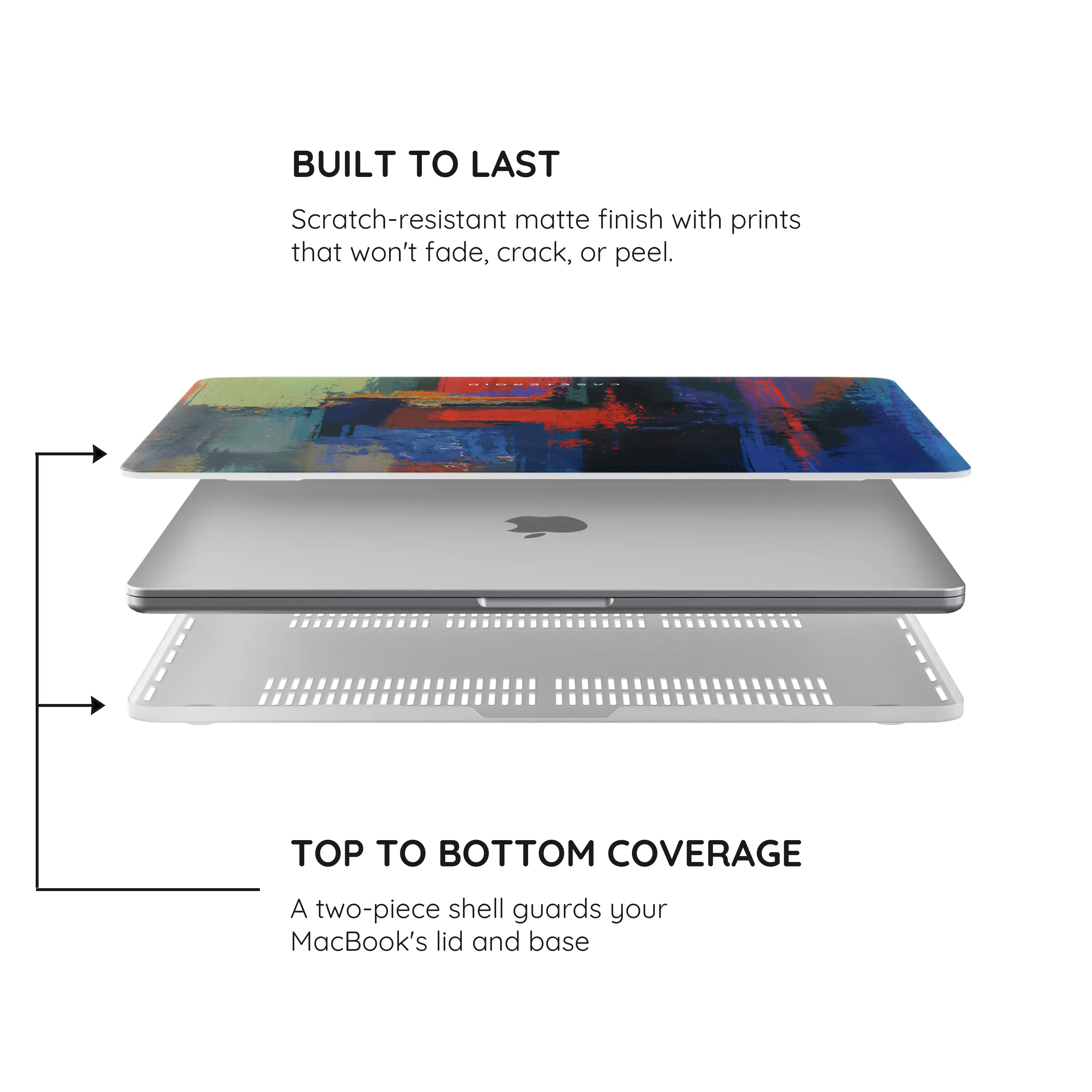 Rainbow Canvas - MacBook Air Case