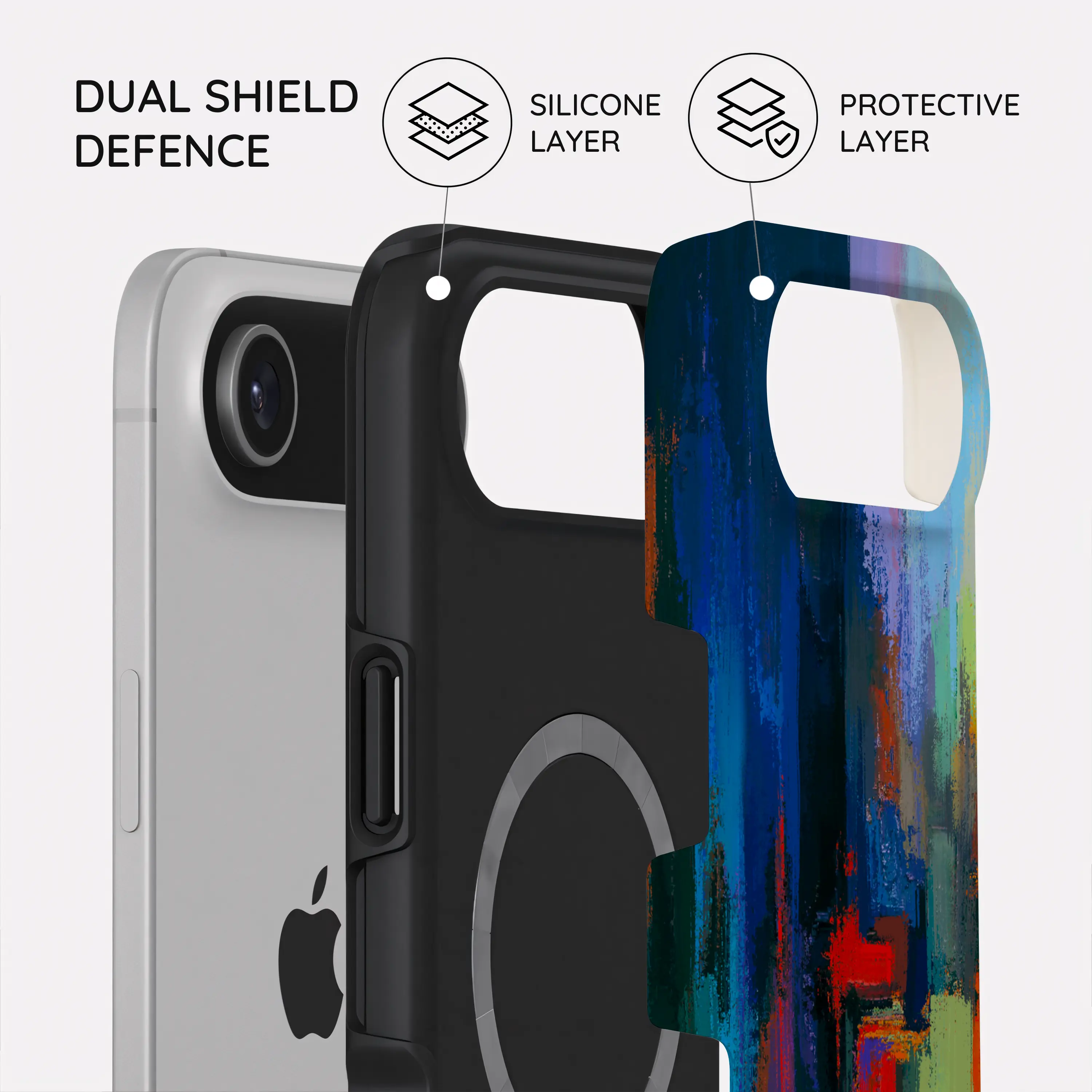Rainbow Canvas - iPhone 17 Air Case