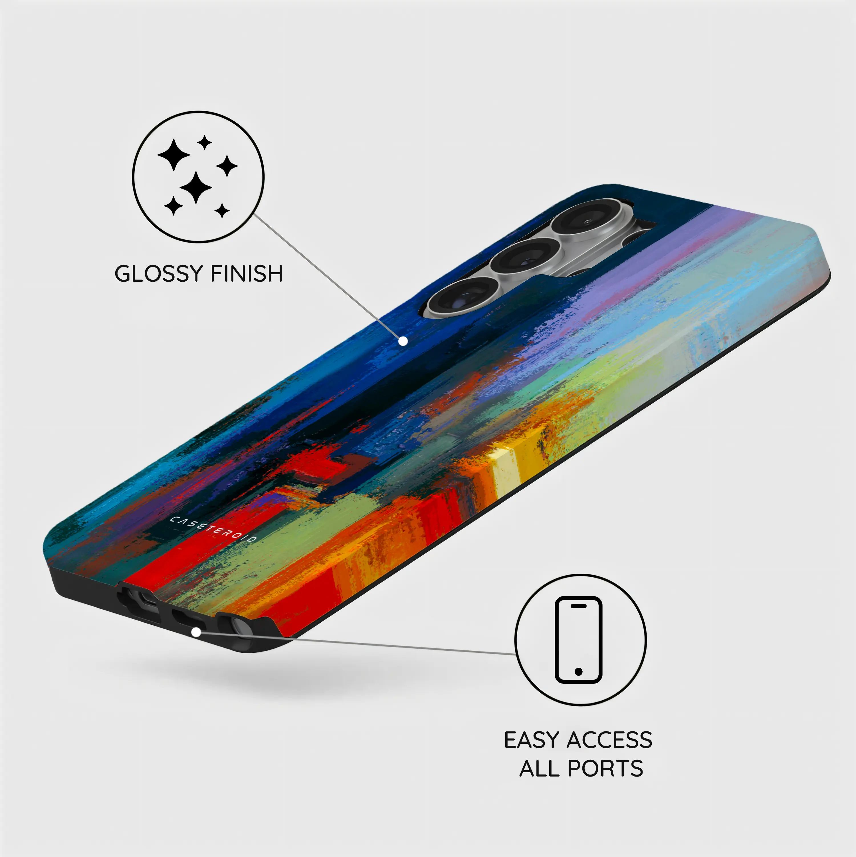 Rainbow Canvas - Samsung Galaxy S26 Ultra Case