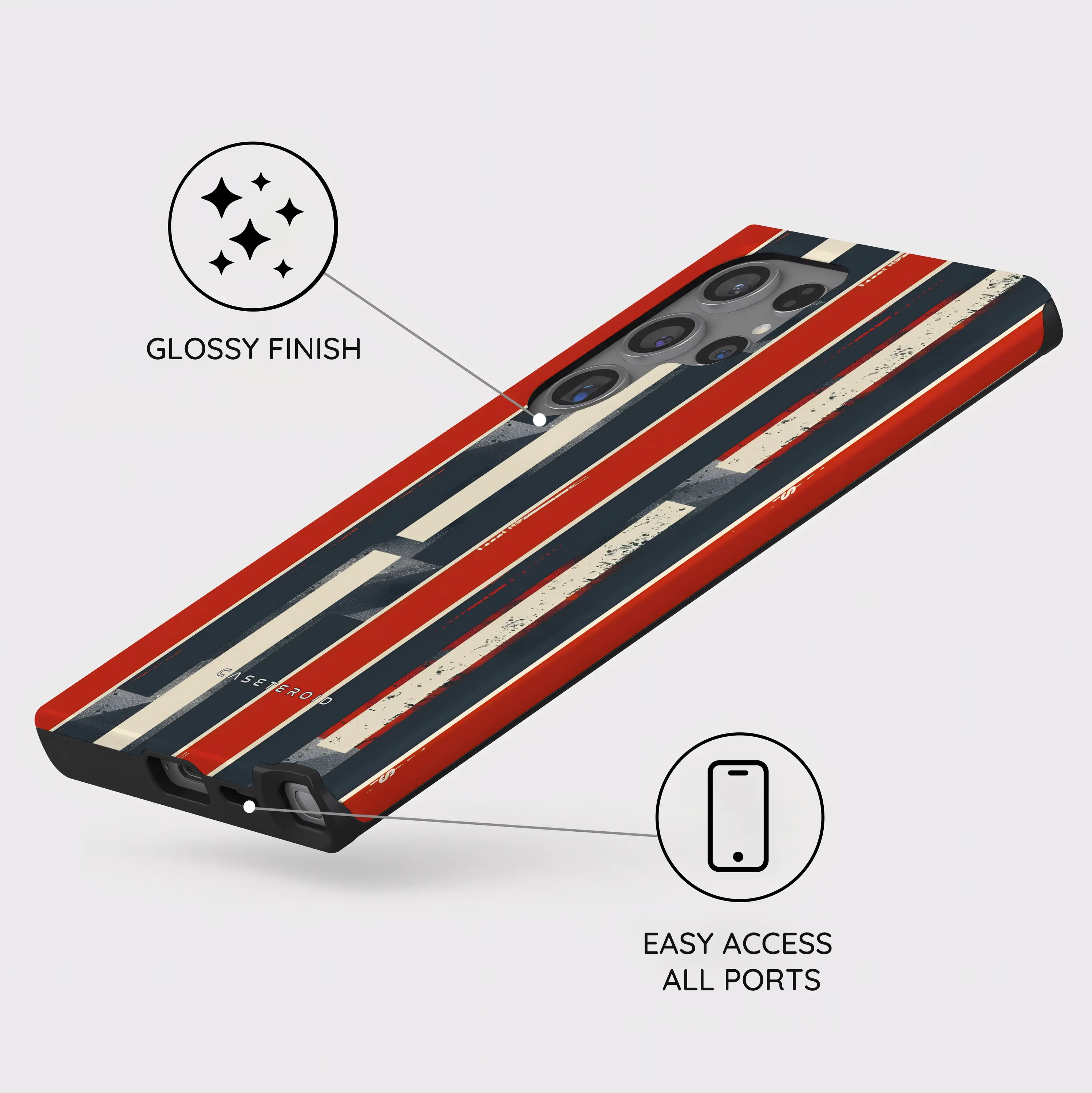 Retro Drive - Samsung Galaxy S24 Ultra Case