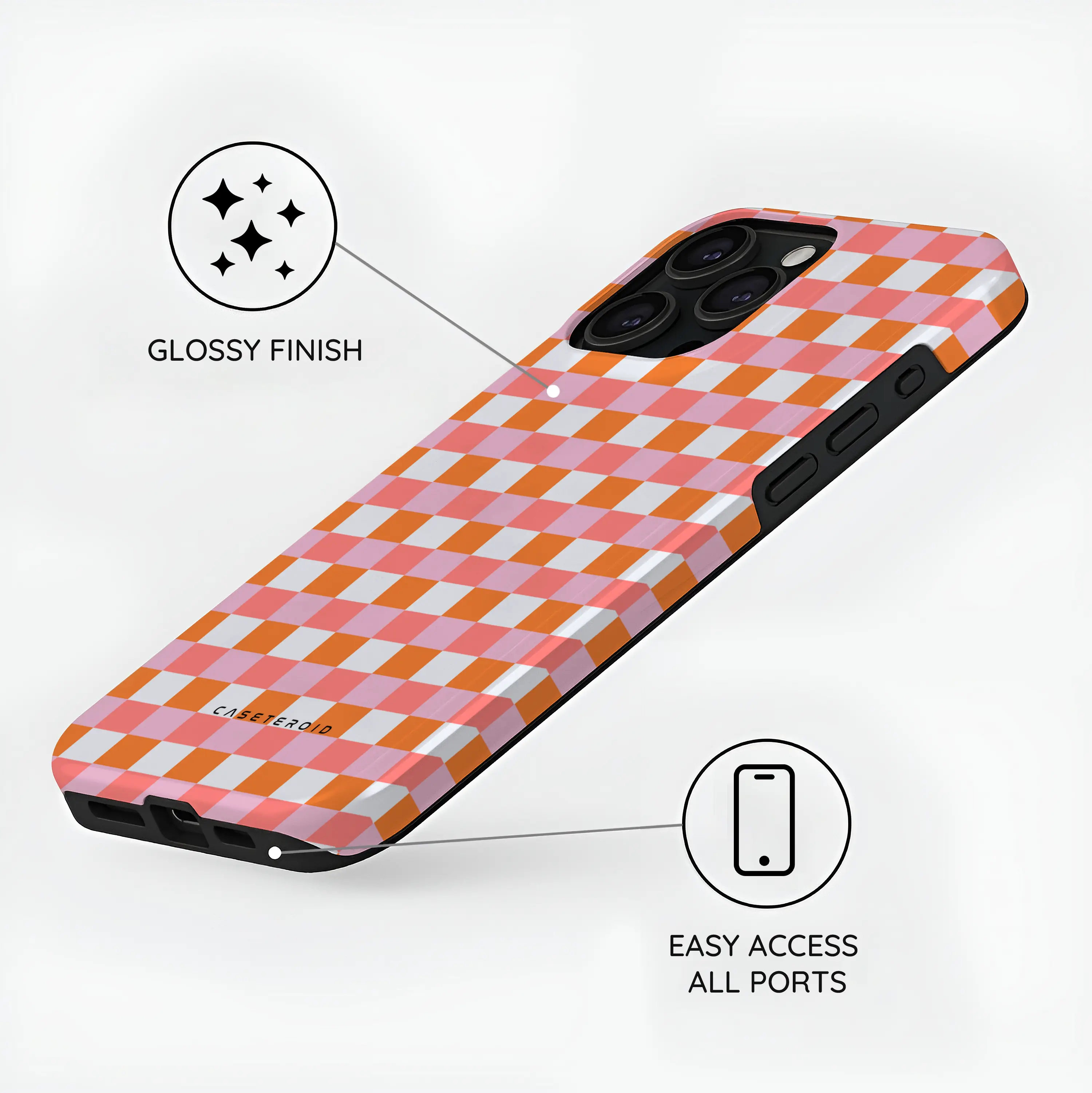 Retro Picnic - iPhone 15 Pro Case