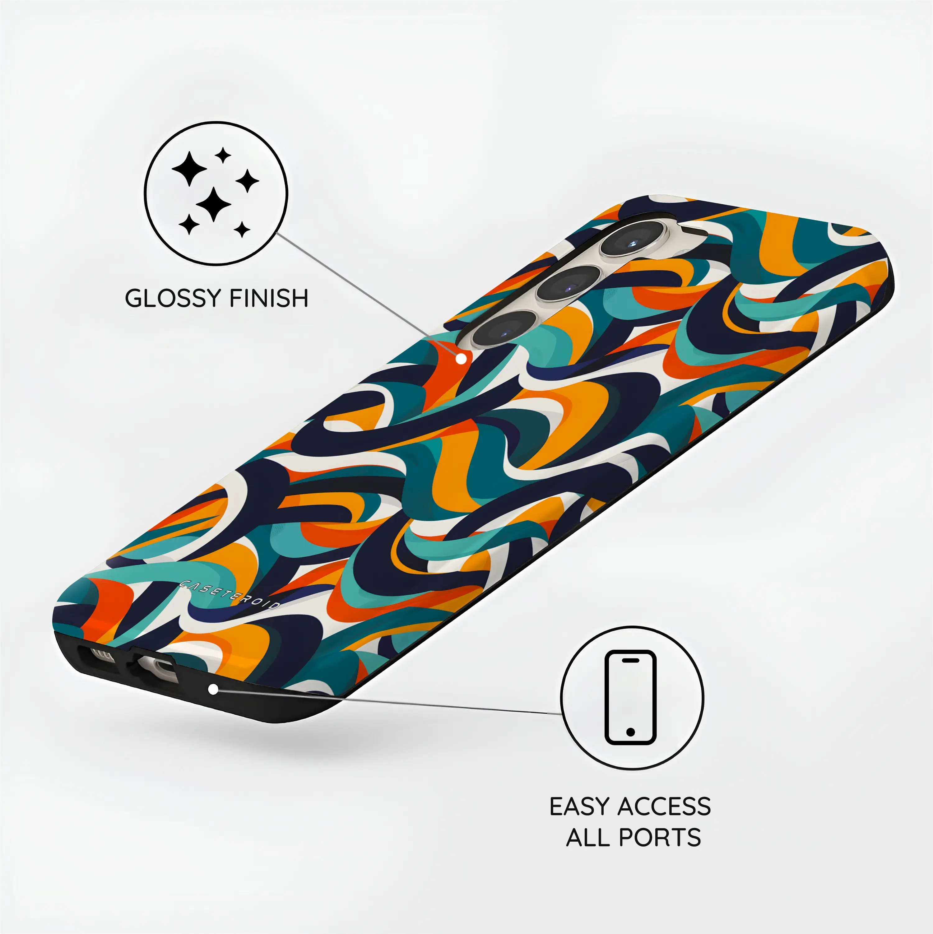 Ribbon Flow - Samsung Galaxy S23 Plus Case