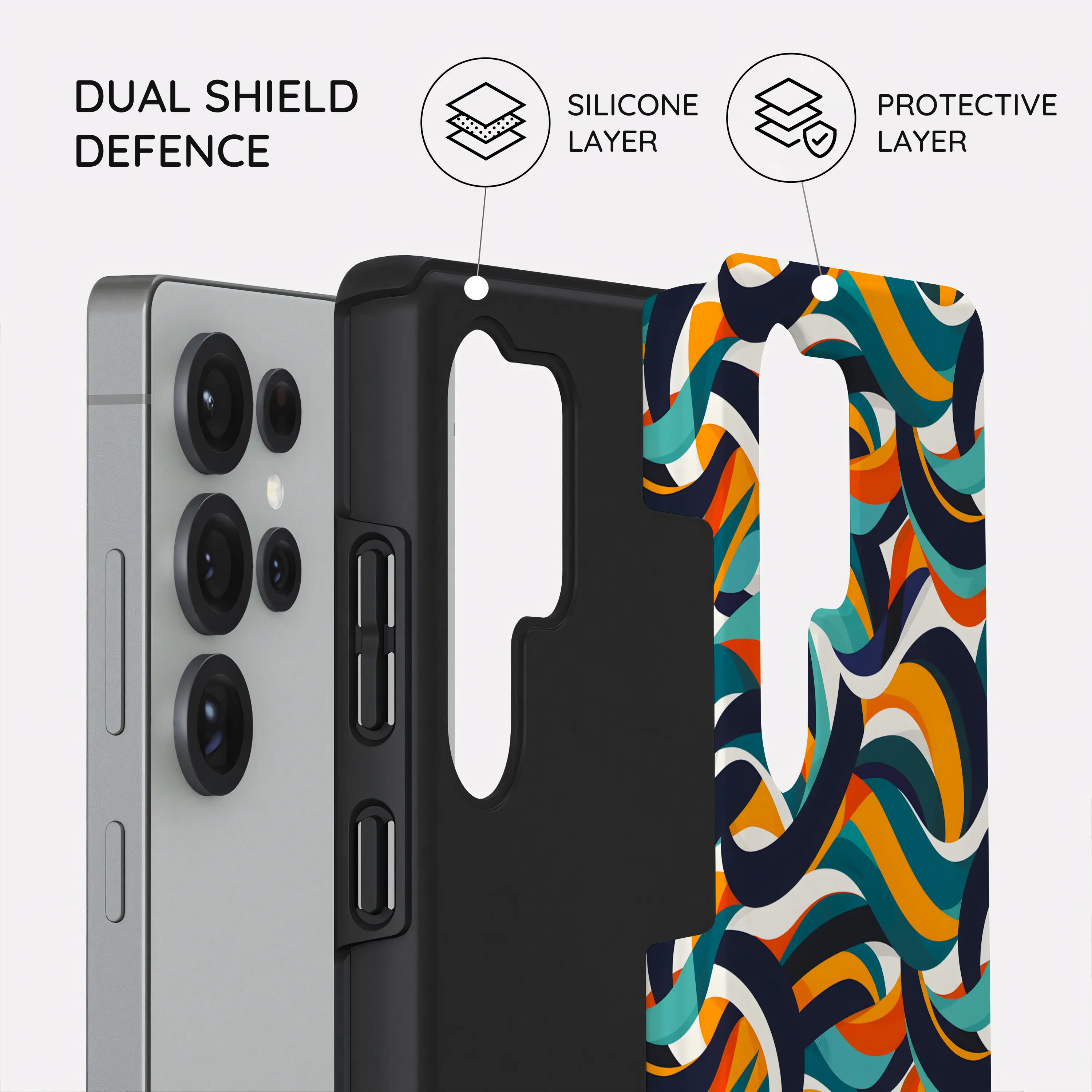 Ribbon Flow - Samsung Galaxy S25 Ultra Case
