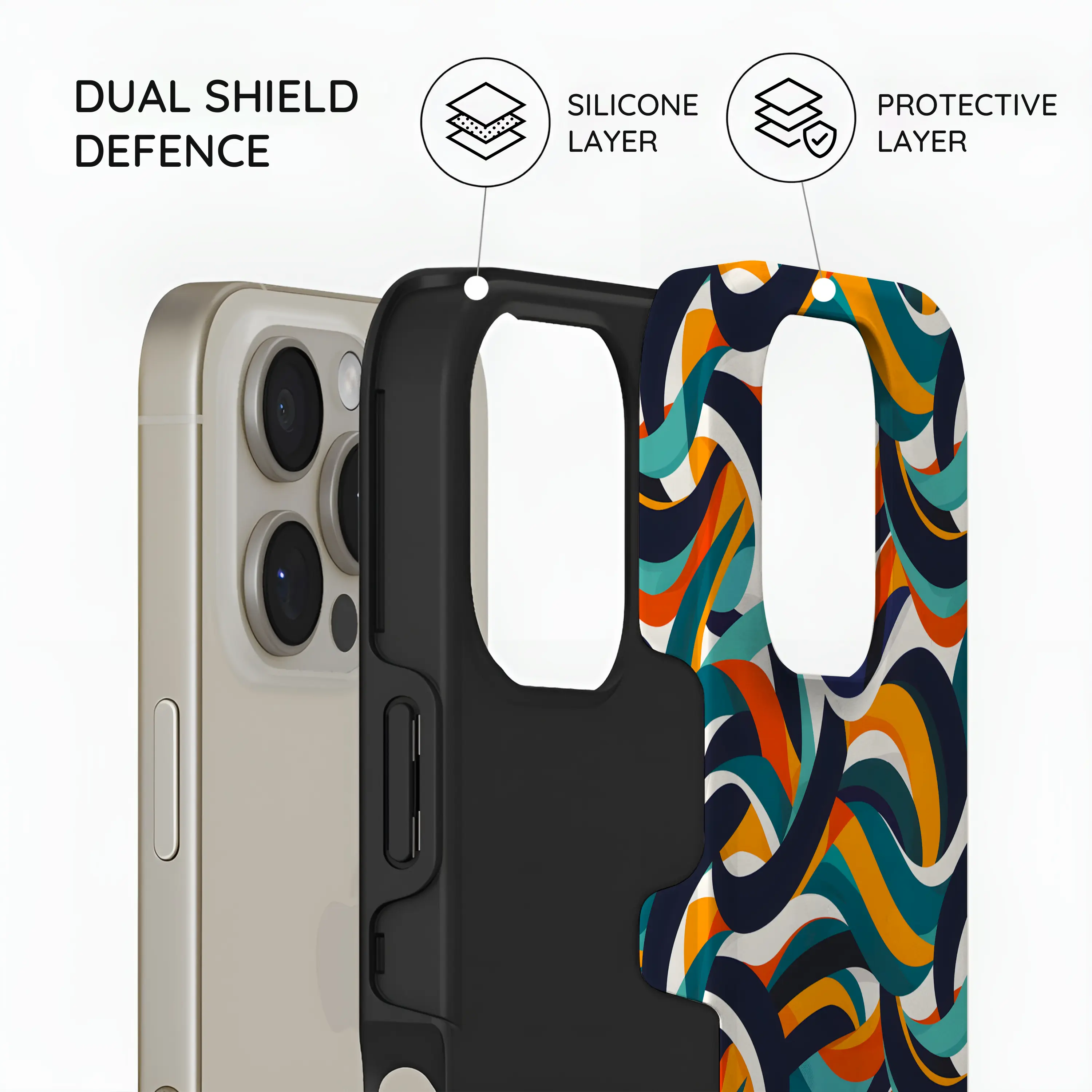 Ribbon Flow - iPhone 16 Pro Case