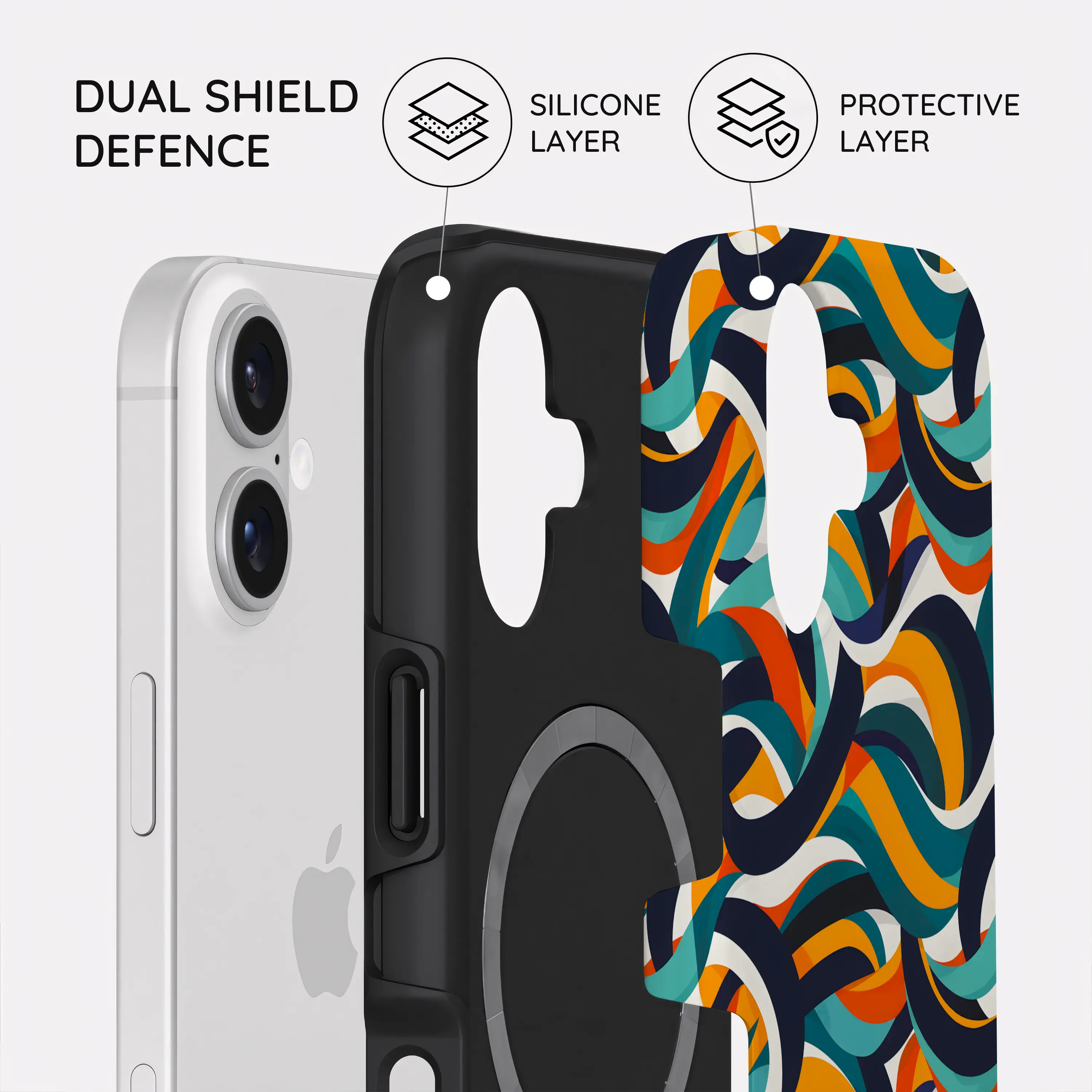 Ribbon Flow - iPhone 17 Case