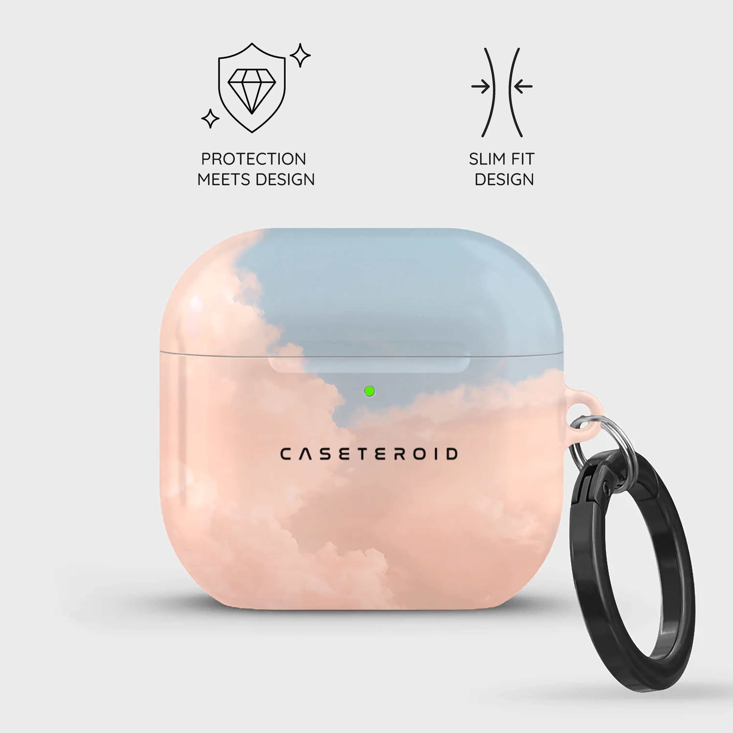 Roseate Skyline - AirPods 4 Case