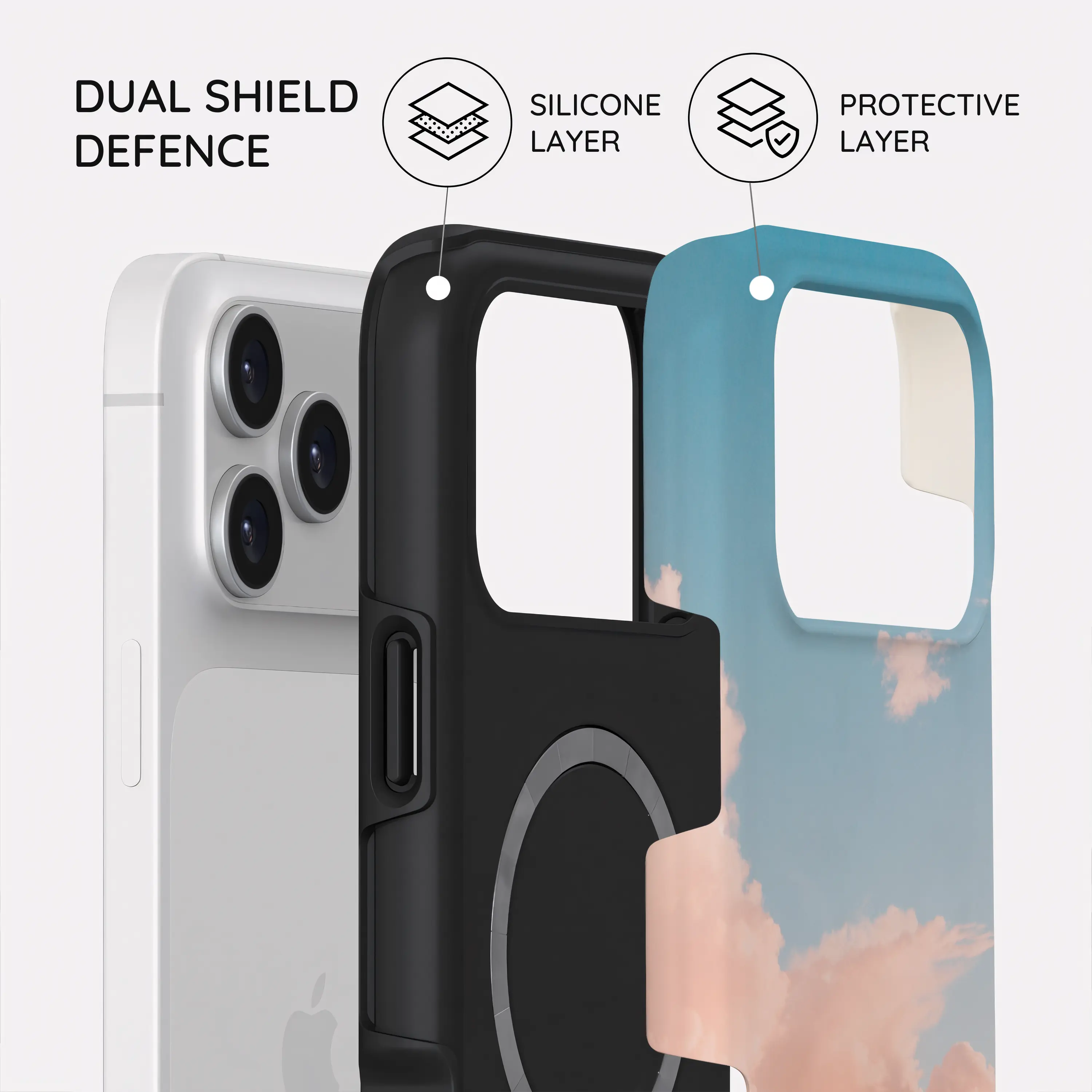 Roseate Skyline - iPhone 17 Pro Max Case