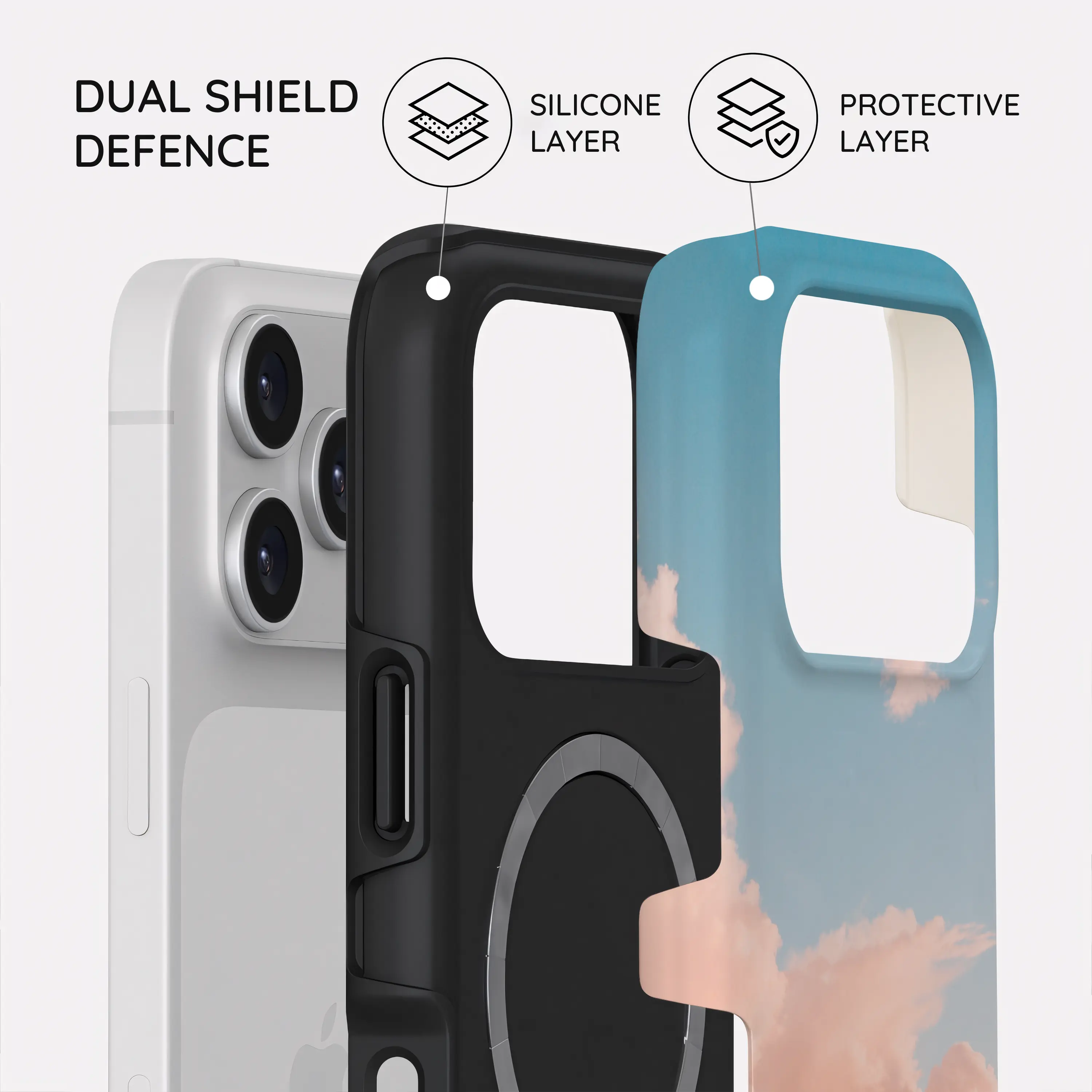 Roseate Skyline - iPhone 17 Pro Case